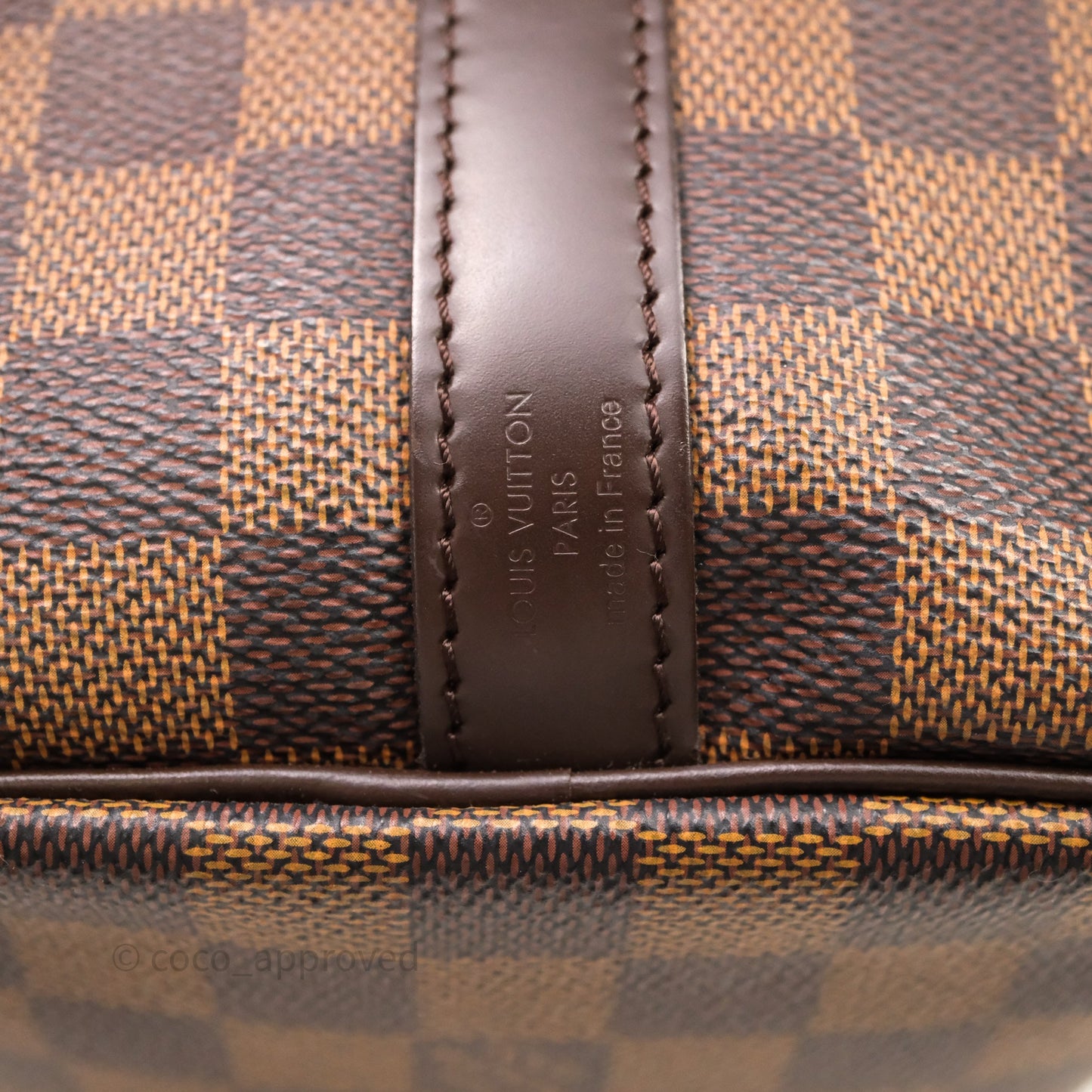 Louis Vuitton Speedy 25 Damier Canvas Gold Hardware