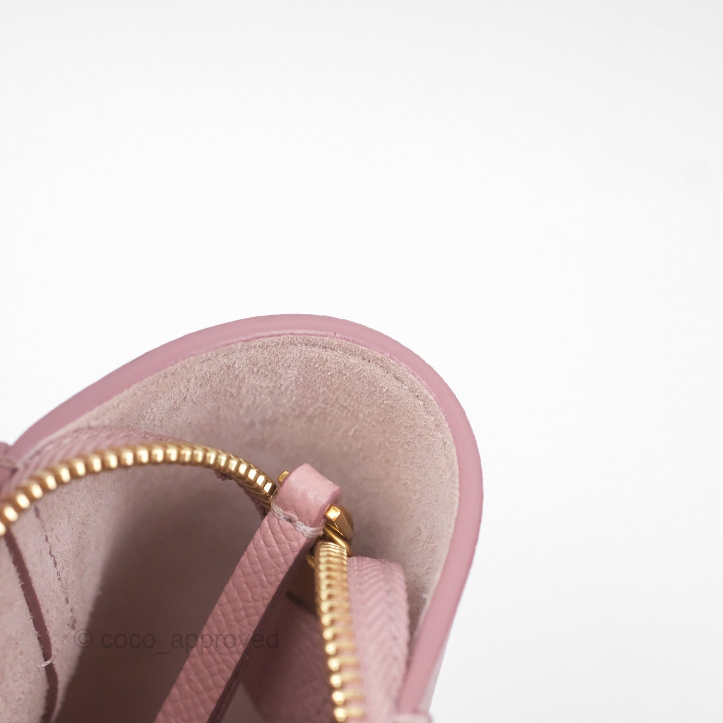 Celine Nano Belt Bag Pink Grained Calfskin Gold Hardware