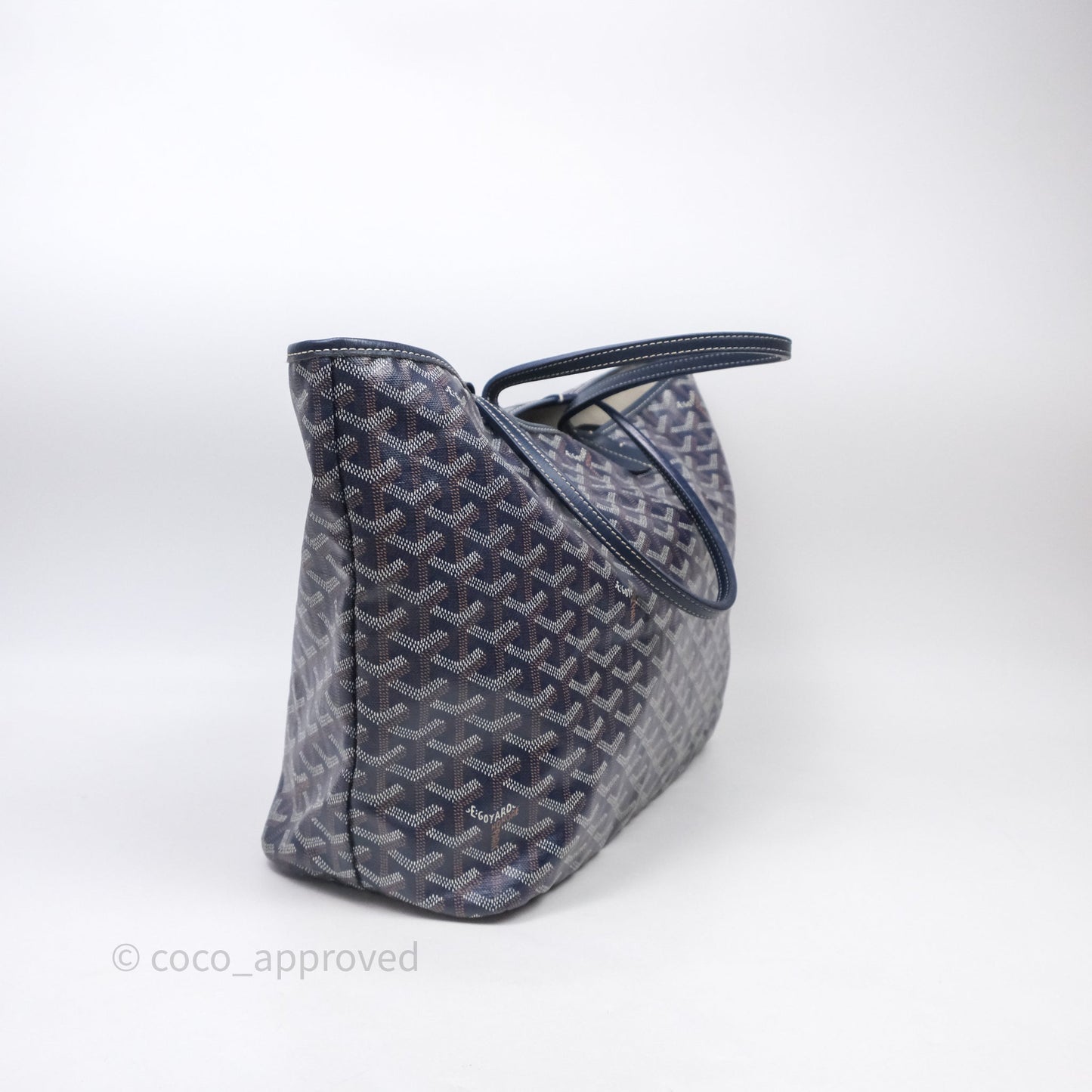 Goyard St Louis Tote PM Navy