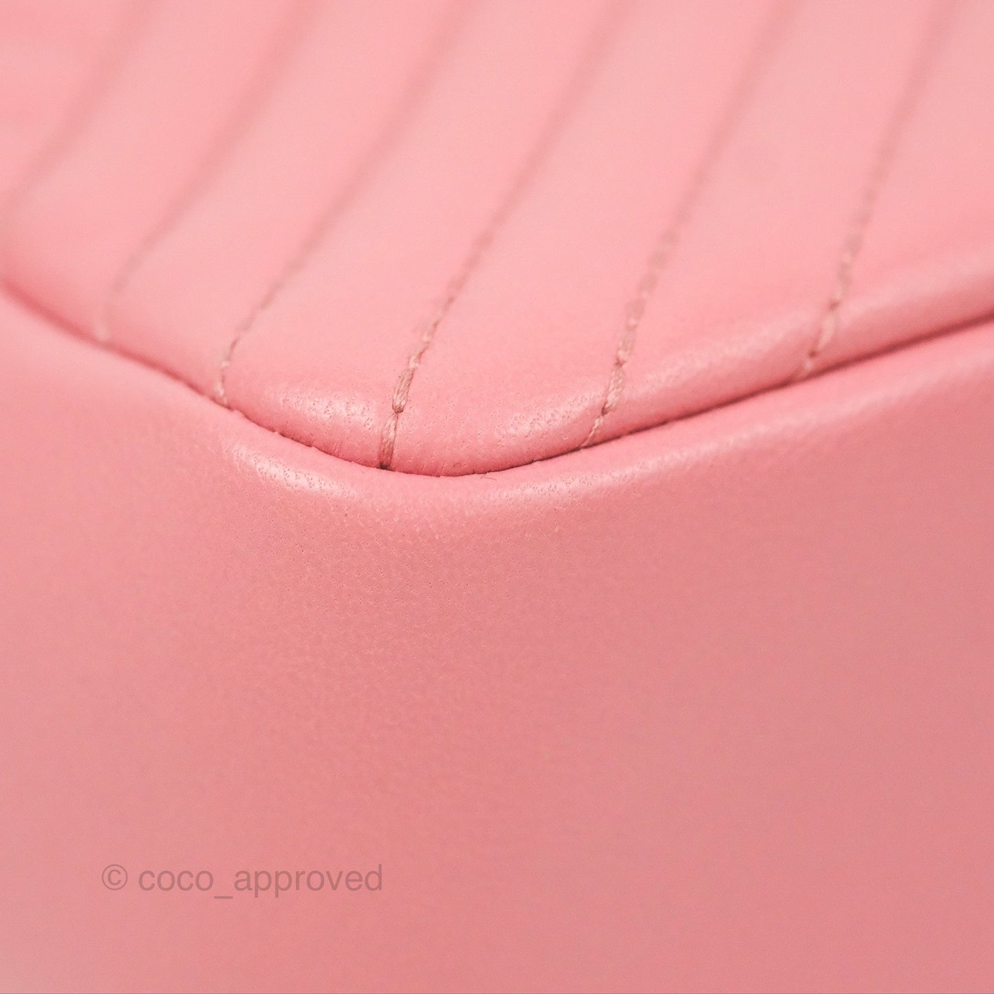 Chanel Small CC Crossing Flap Pink Lambskin Gun Metal Hardware