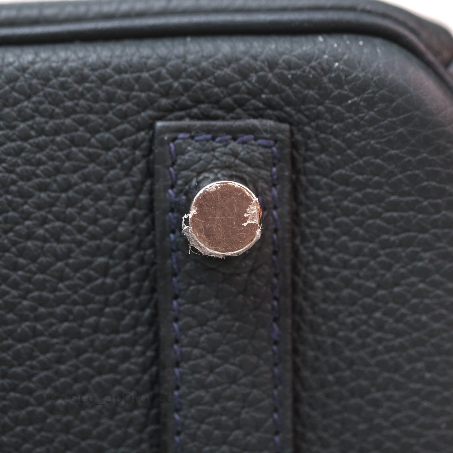 Hermès Birkin 30 Vert Rousseau V0 Togo Palladium Hardware