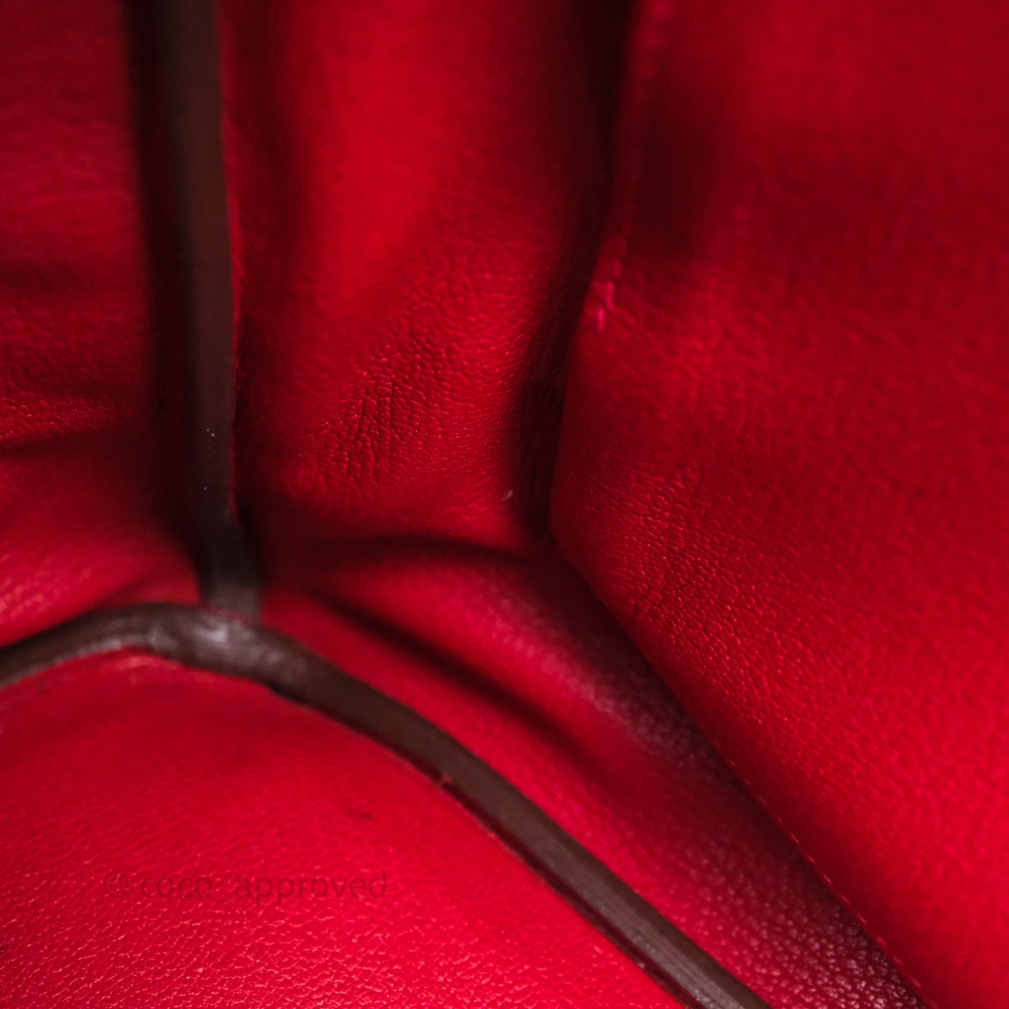 Hermes Birkin 35 Rouge Casaque Clemence Palladium Hardware