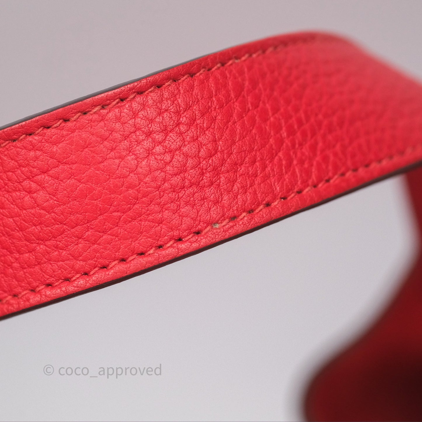 Hermès Picotin 22 Rouge Tomate S5 Clemence Gold Hardware