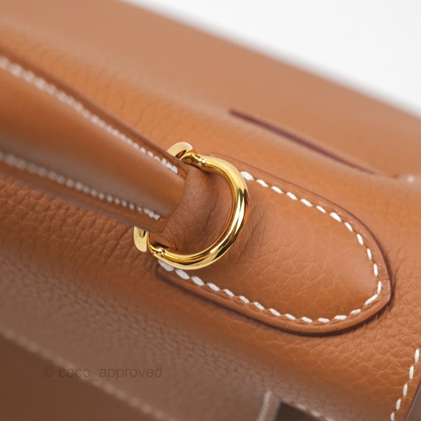 Hermès Kelly 28 Retourne Gold 37 Togo Gold Hardware