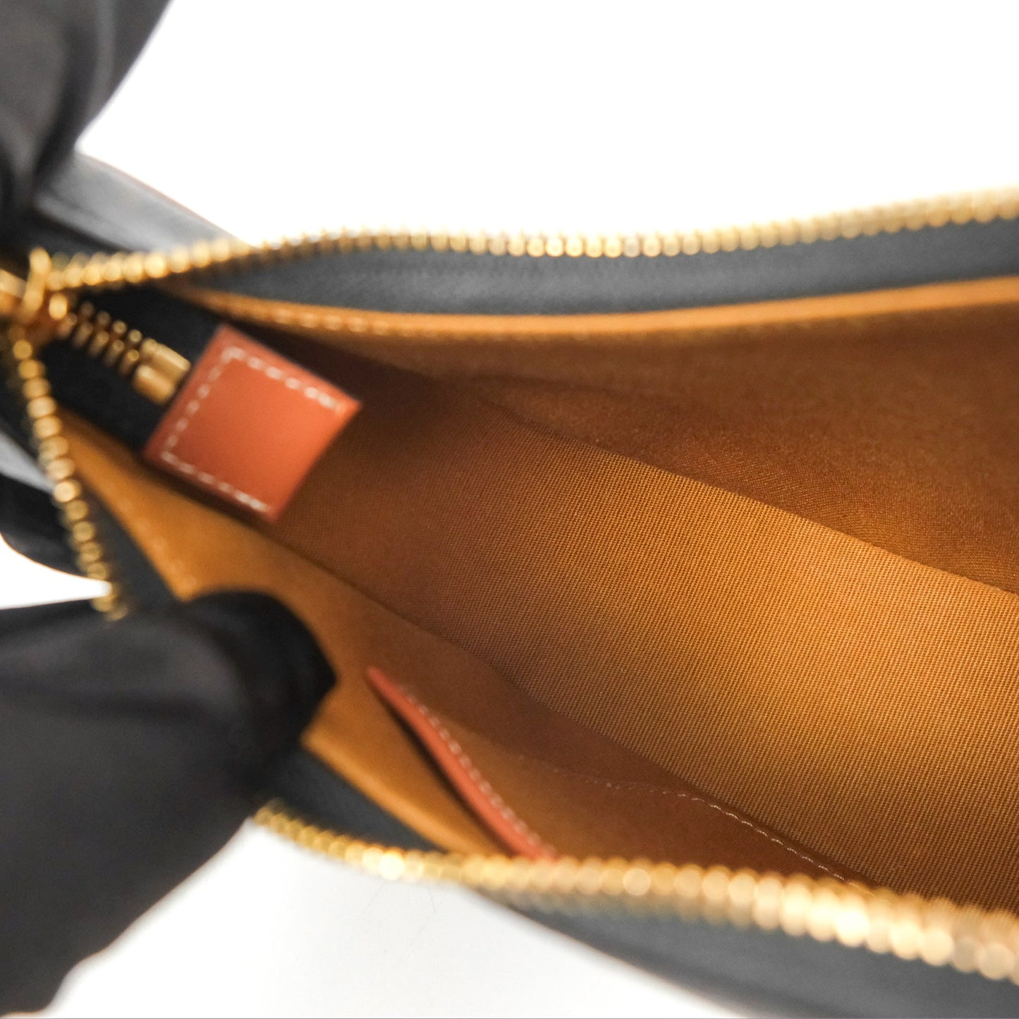 Celine Ava Bag In Triomphe Canvas Calfskin Tan