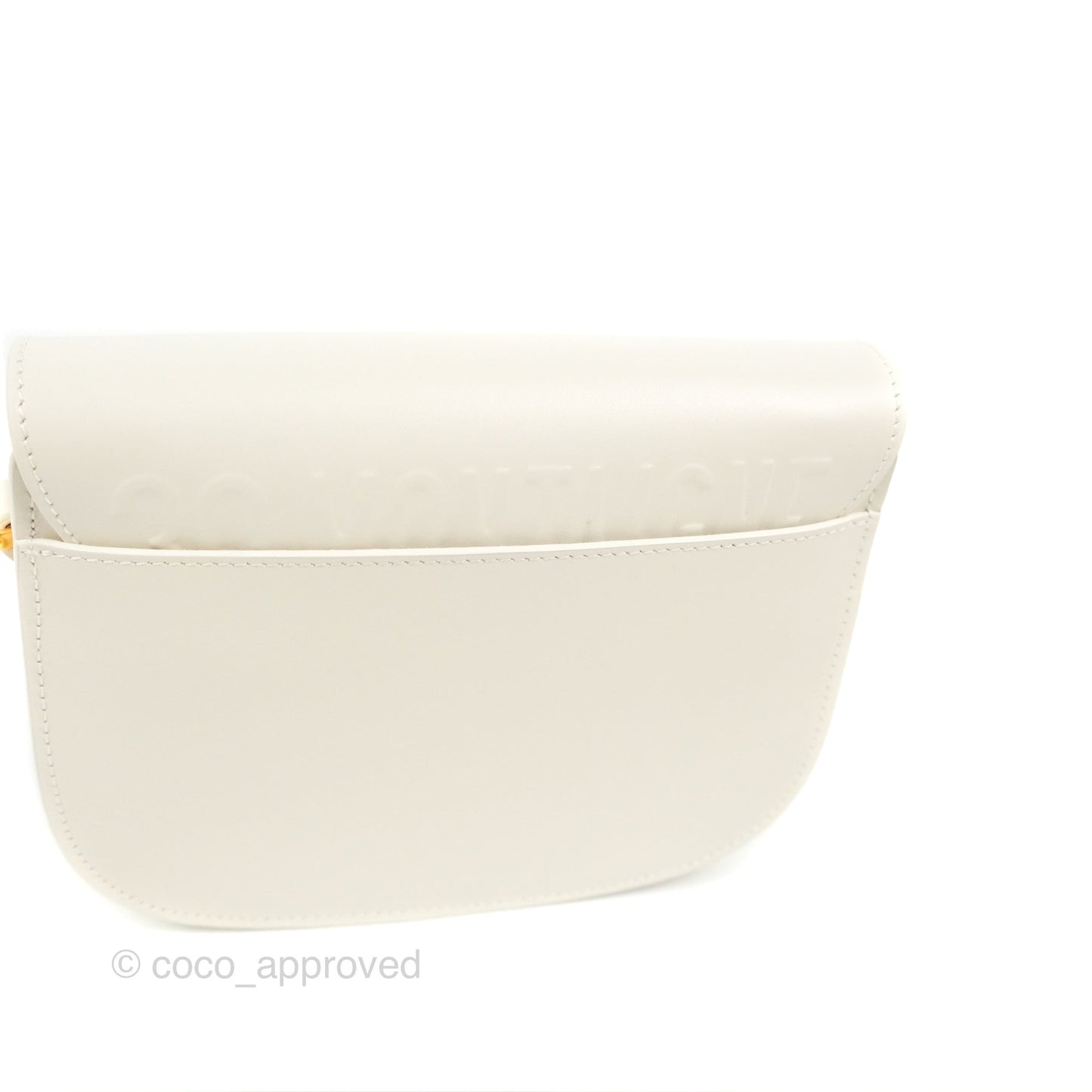 Dior Small Bobby Bag White Box Calfskin