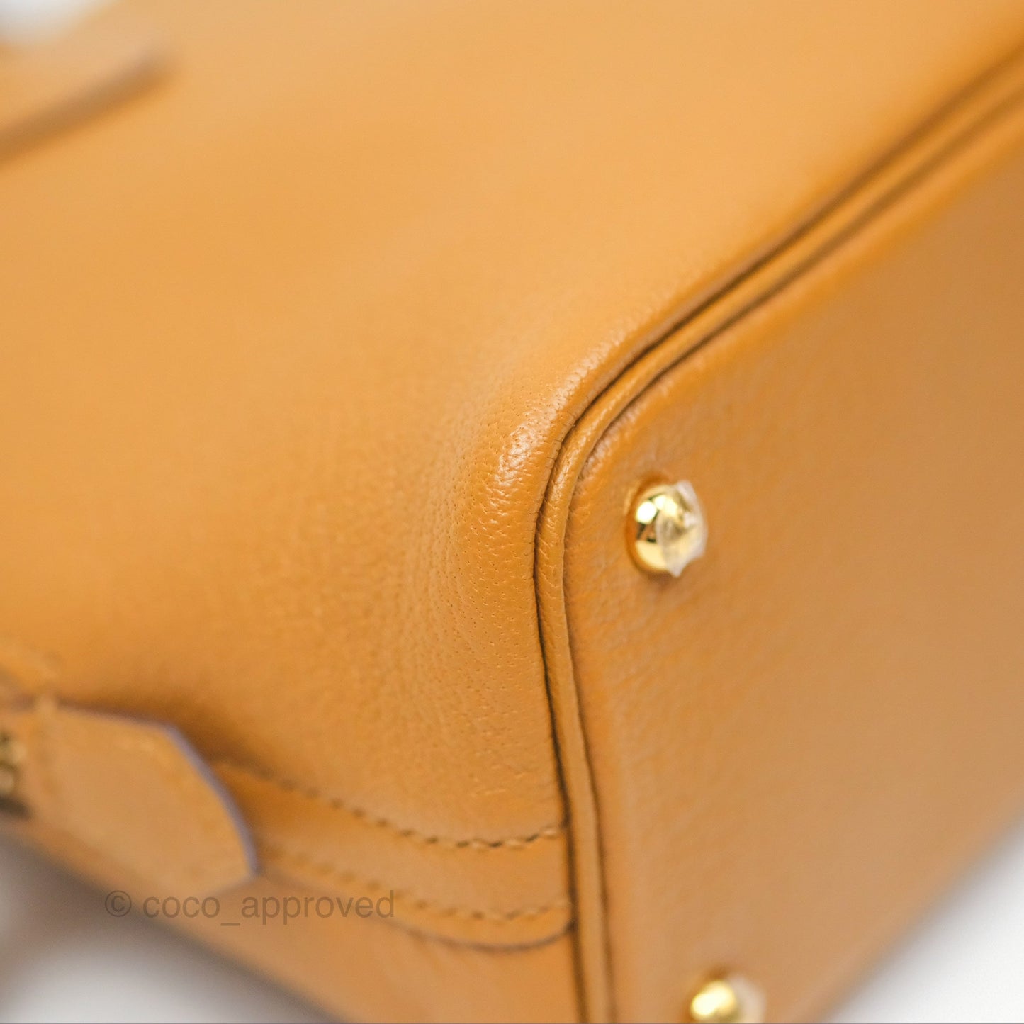 Hermès Bolide Mini 1923 Caramel Chevre Mysore Strap Ficelle/Black Gold Hardware