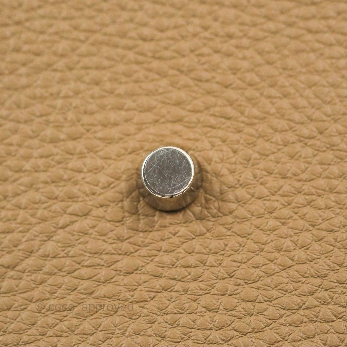 Hermès Lindy 26 Etoupe Clemence Palladium Hardware