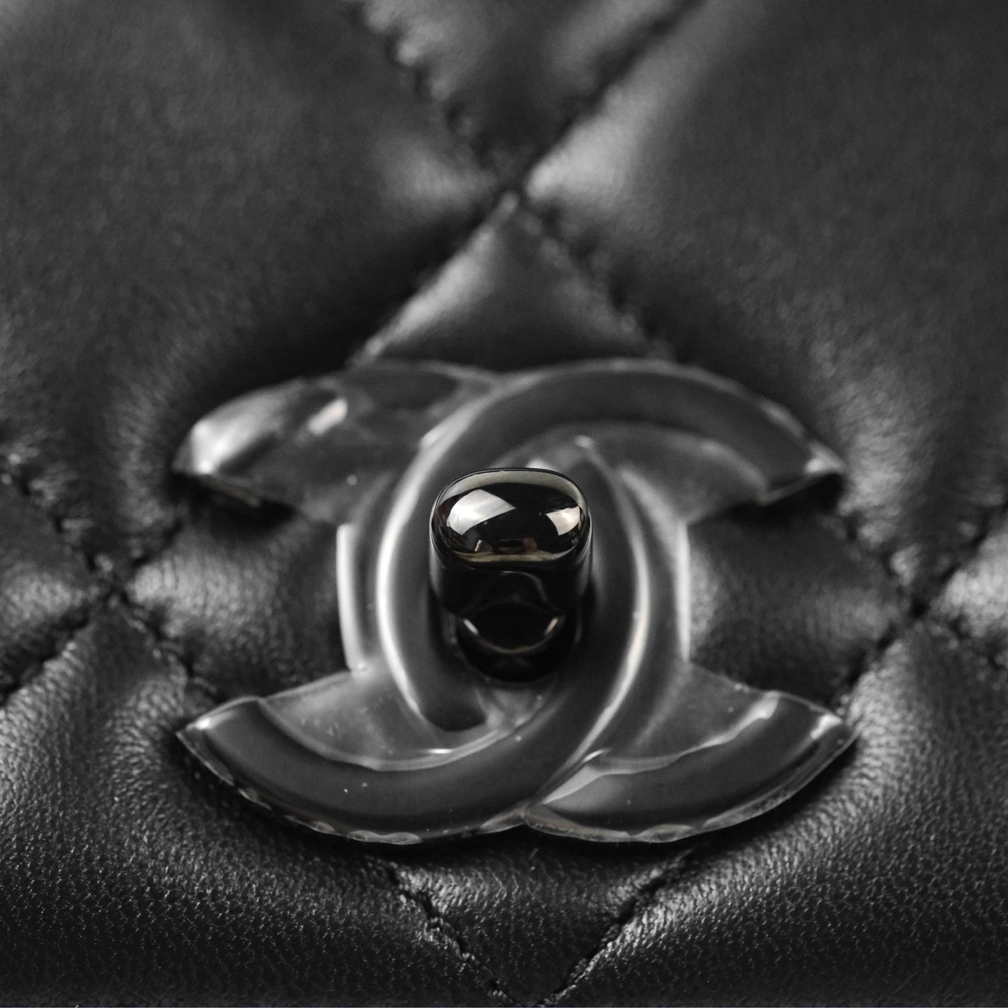 Chanel Small Trendy CC So Black Lambskin