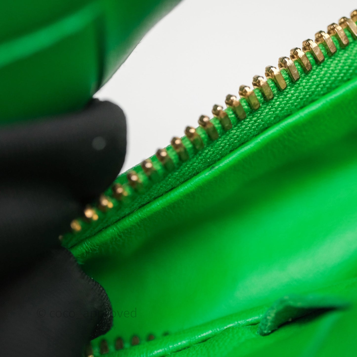 Bottega Veneta Mini Jodie Bag Green Intrecciato Lambskin