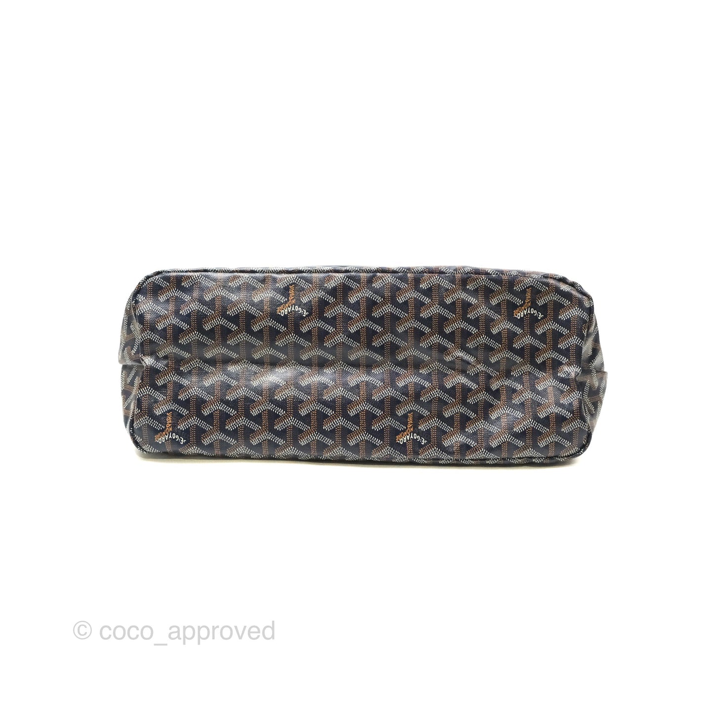 Goyard Bohème Hobo Bag Navy Goyardine Canvas