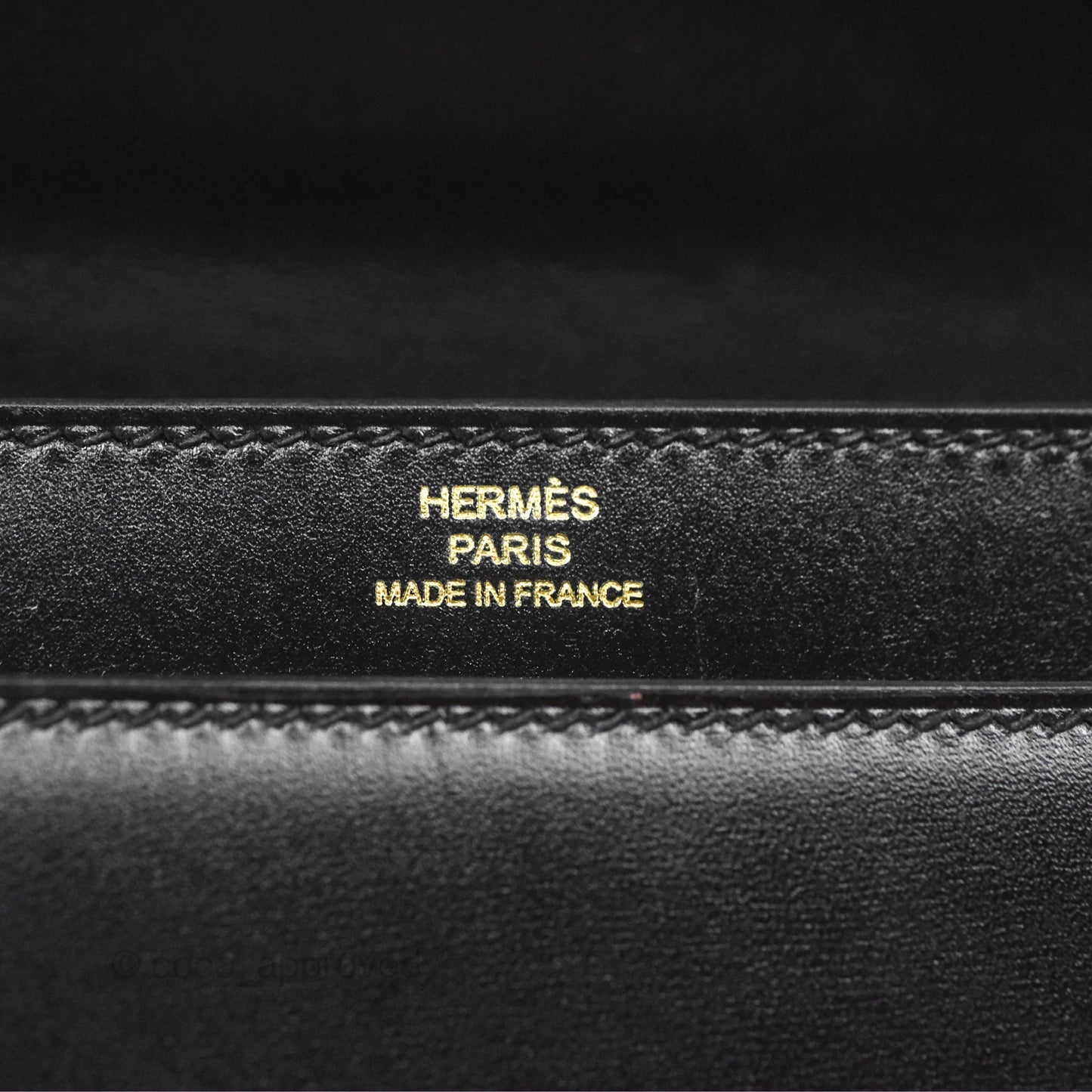 Hermes Mini Verrou Chaine Bag Black Box Leather Gold Hardware