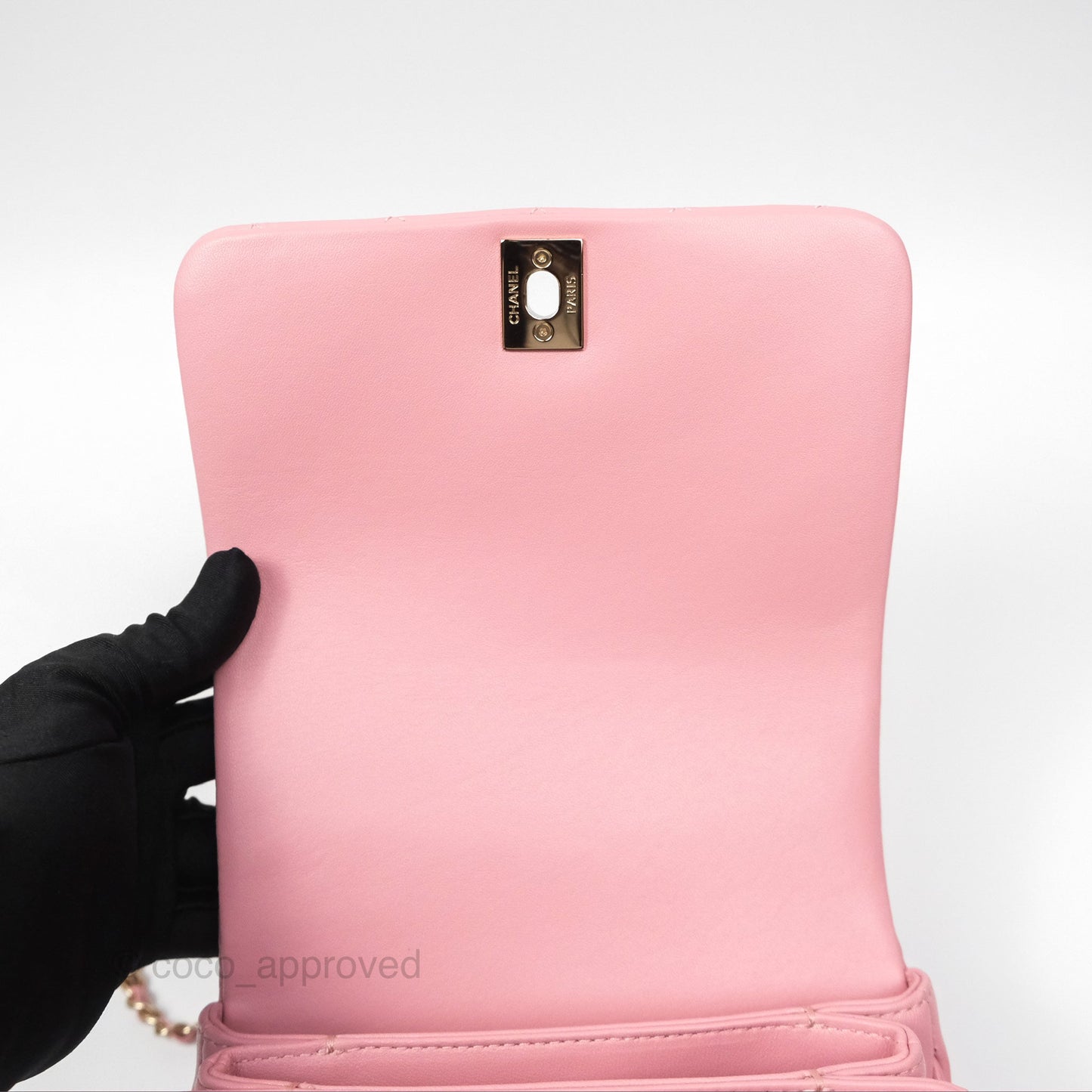 Chanel Citizen Chic Flap Bag Pink Lambskin Gold Hardware