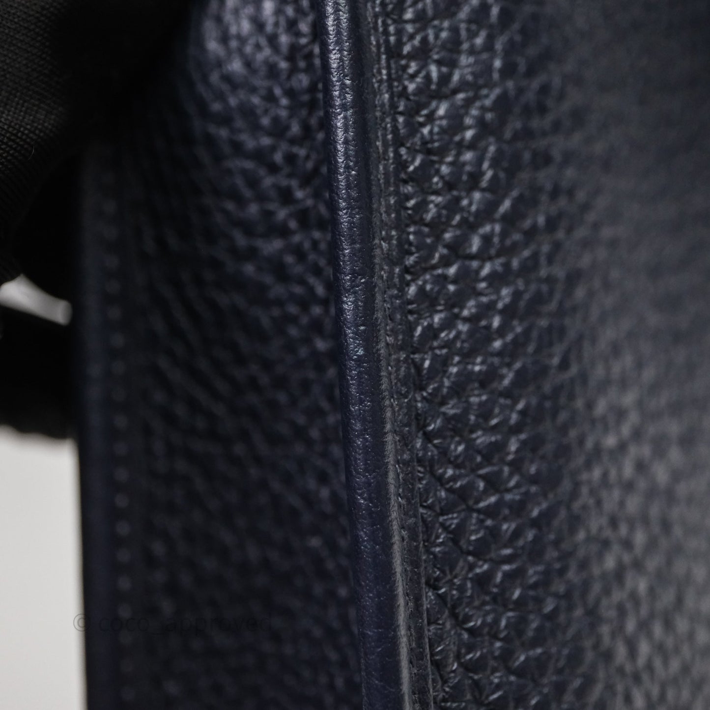 Hermès Mini Evelyne 16 Bleu Nuit 2Z Clemence Gold Hardware