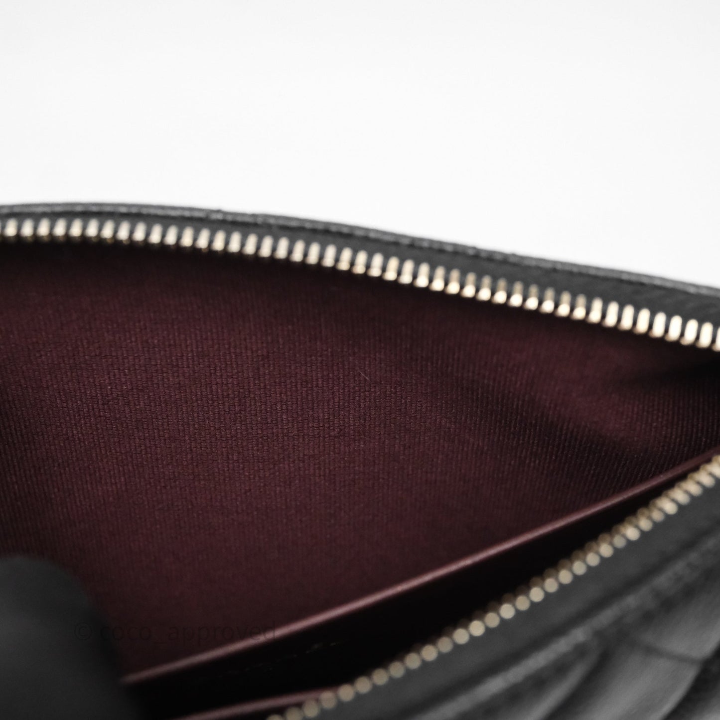 Chanel Clutch on Chain Black Caviar Gold Hardware