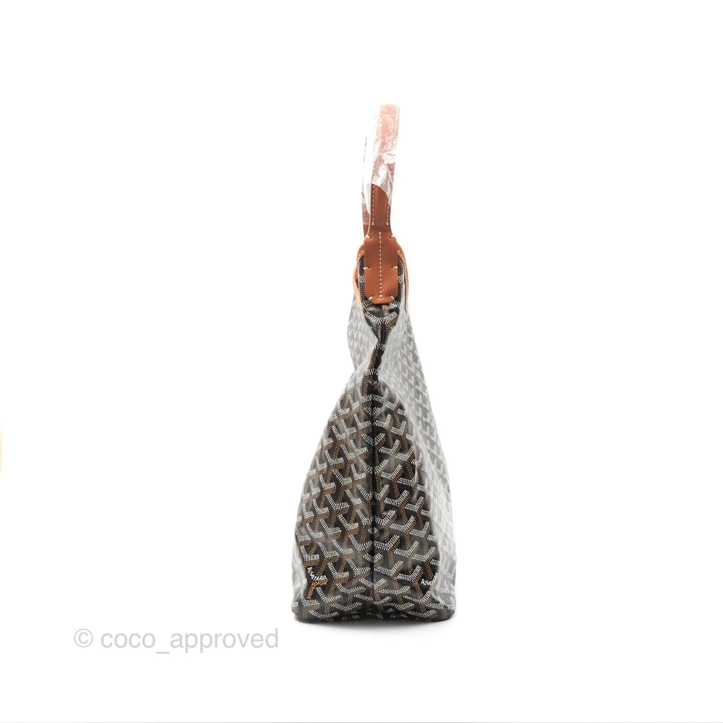 Goyard Bohème Hobo Bag Black & Tan