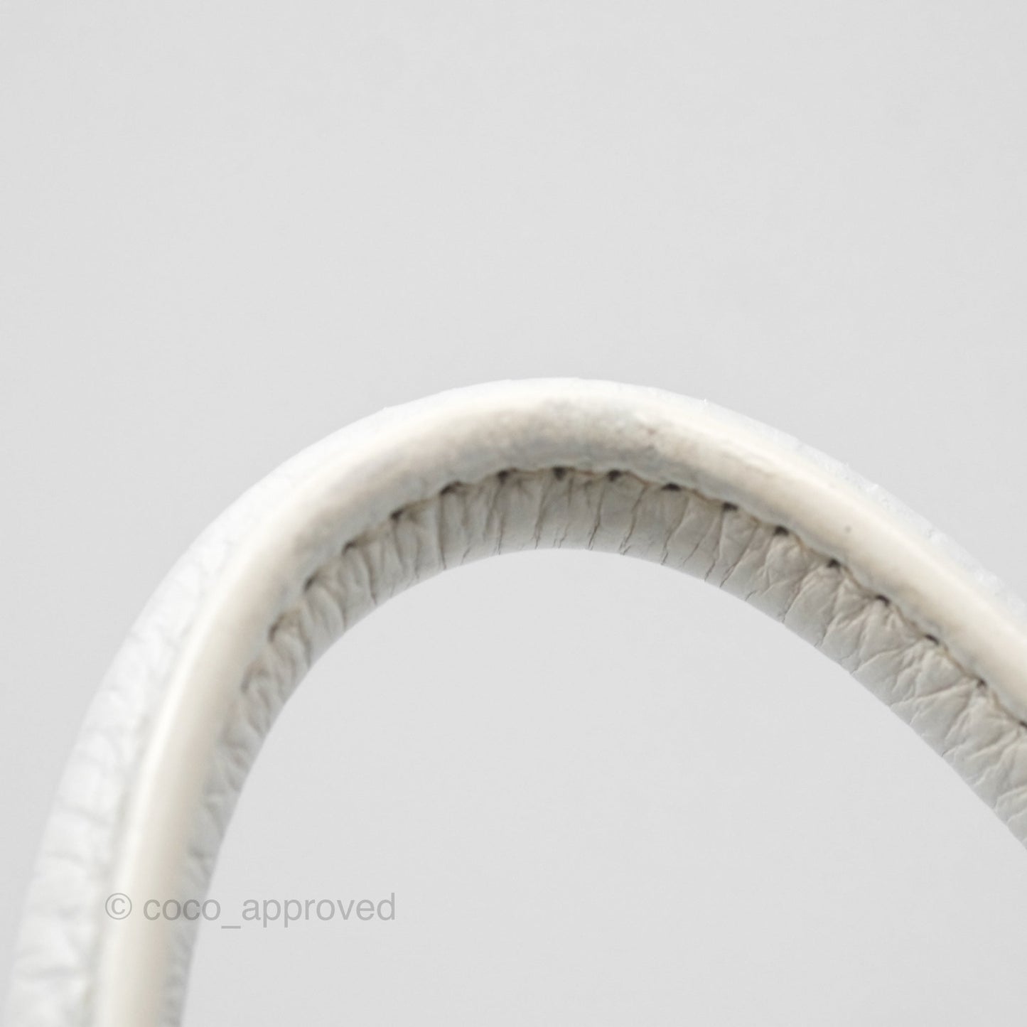 Hermès Lindy 30 White Clemence Palladium Hardware