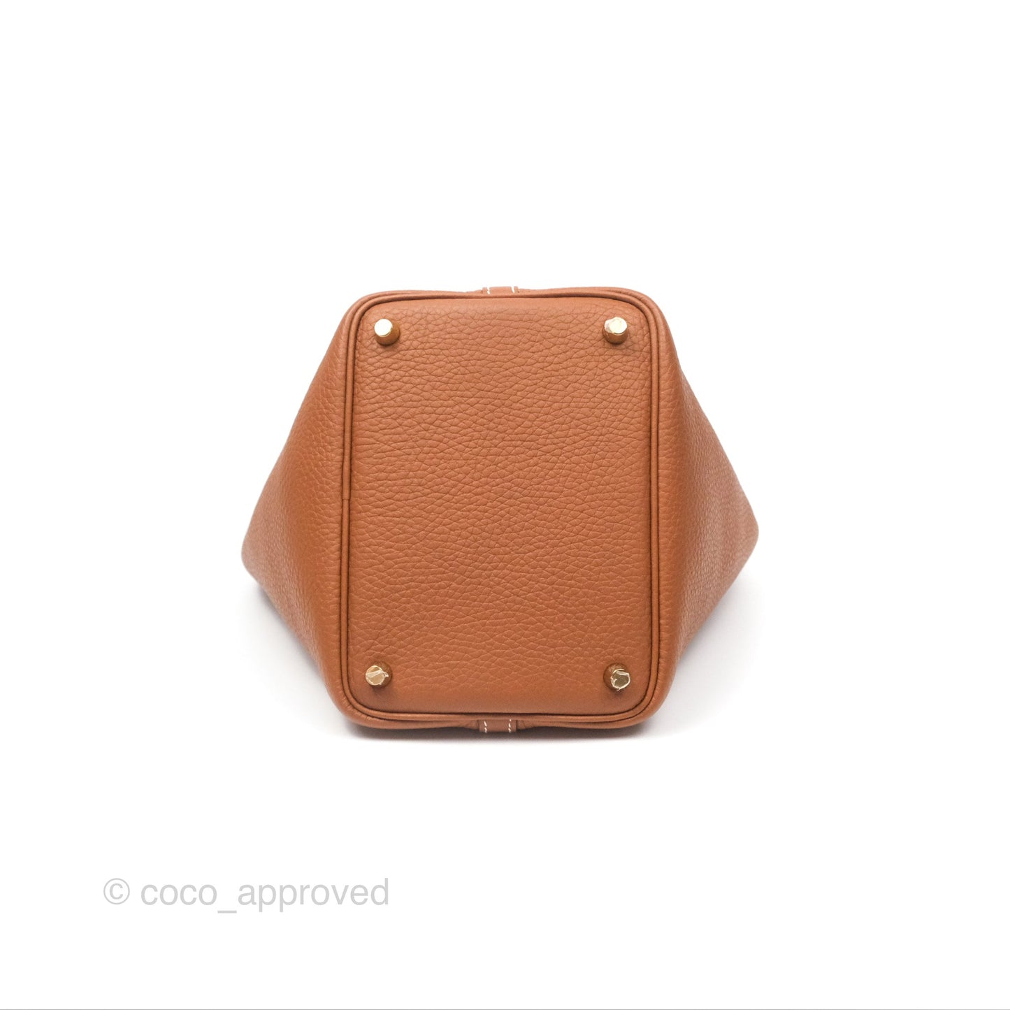 Hermès Picotin Lock 18 Gold Clemence Gold Hardware