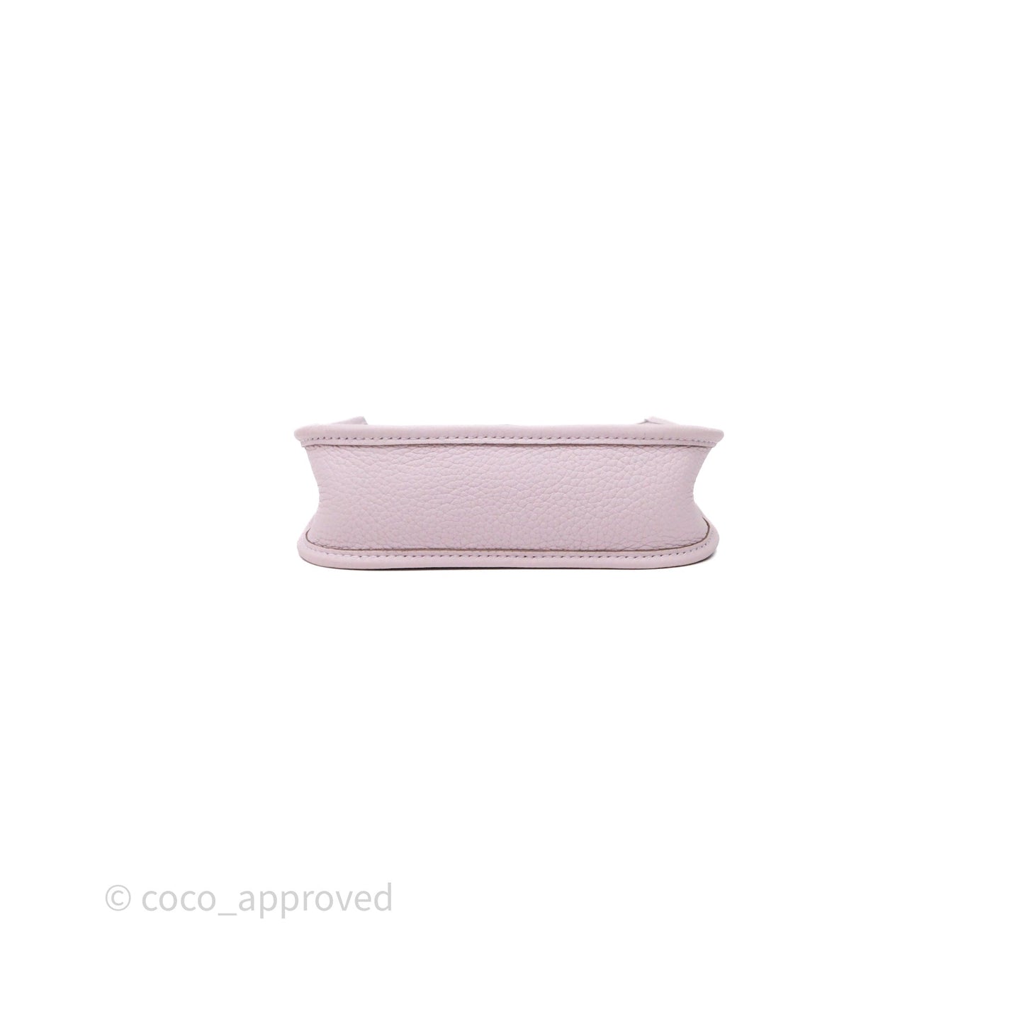 Hermes Mini Evelyne 16 Mauve Pâle 09 Clemence Palladium Hardware