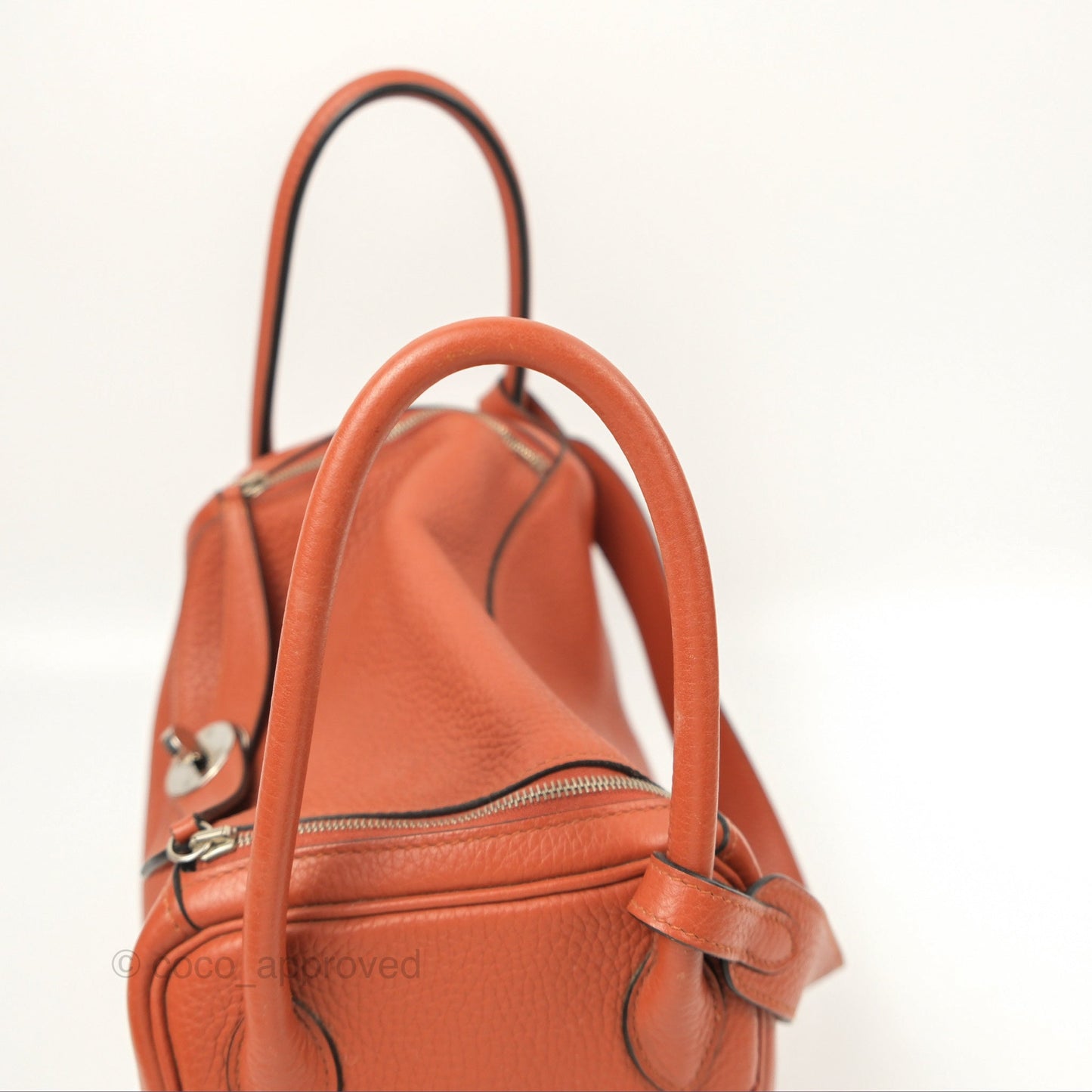 Hermès Lindy 26 Cuivre Clemence Palladium Hardware