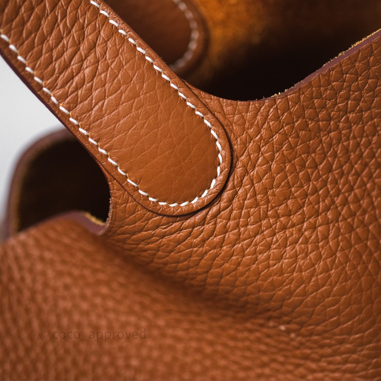 Hermès Picotin 22 Gold 37 Clemence Palladium Hardware