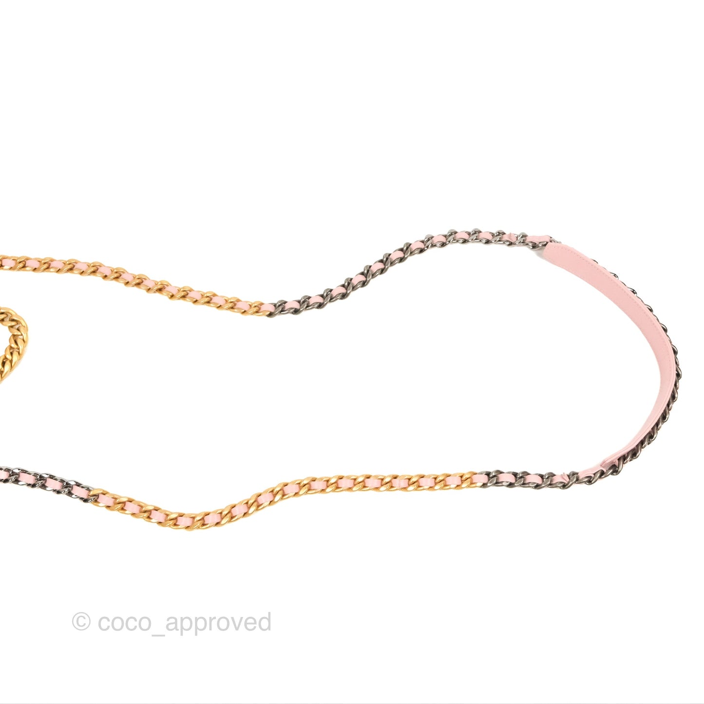 Chanel 19 Wallet on Chain WOC Light Pink Mixed Hardware