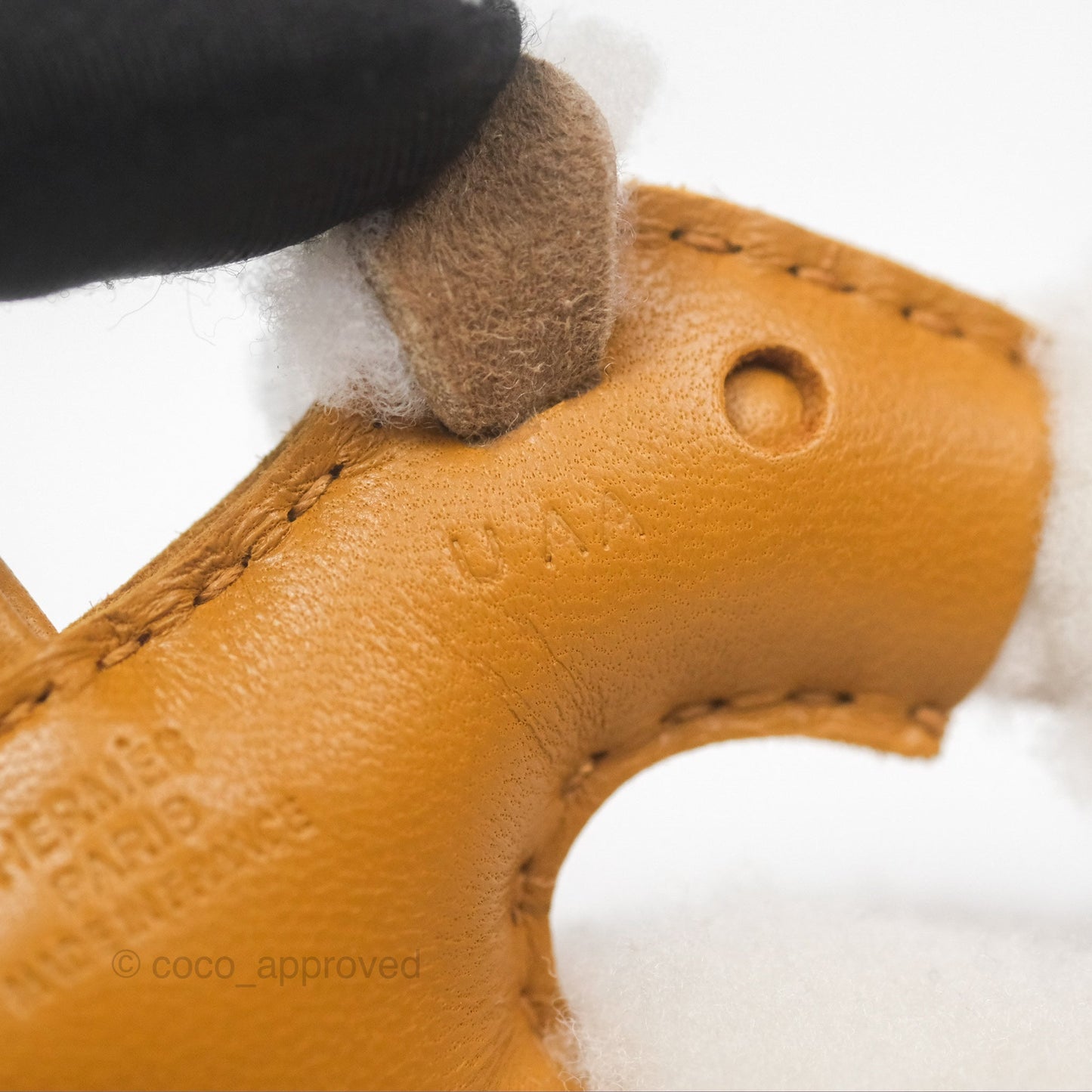 Hermès Fox Terrier Budy Charm Vert Sesame
