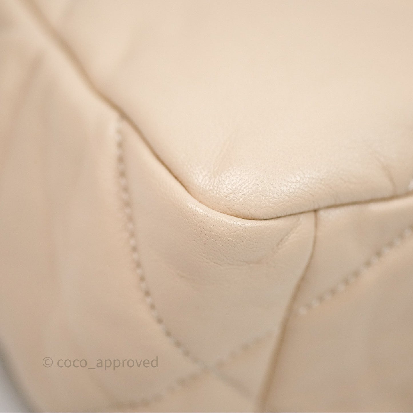 Chanel 19 Small Beige Mixed Hardware