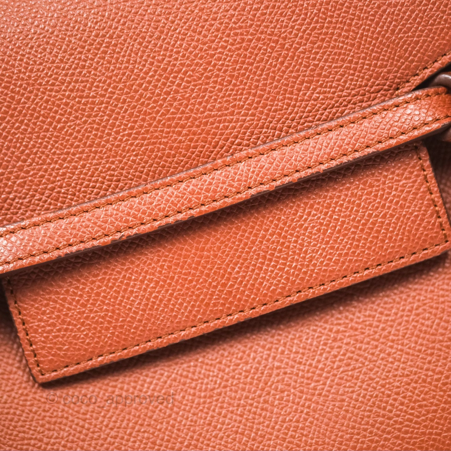Celine Nano Belt Bag Caramel Grained Calfskin Gold Hardware