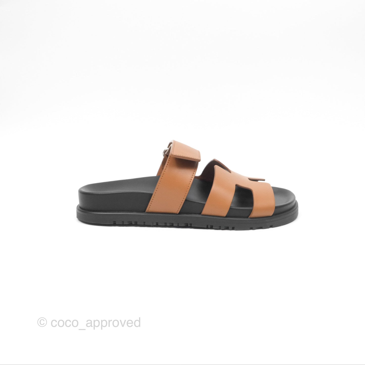 Hermès Chypre Sandal Gold Calfskin Size 35.5
