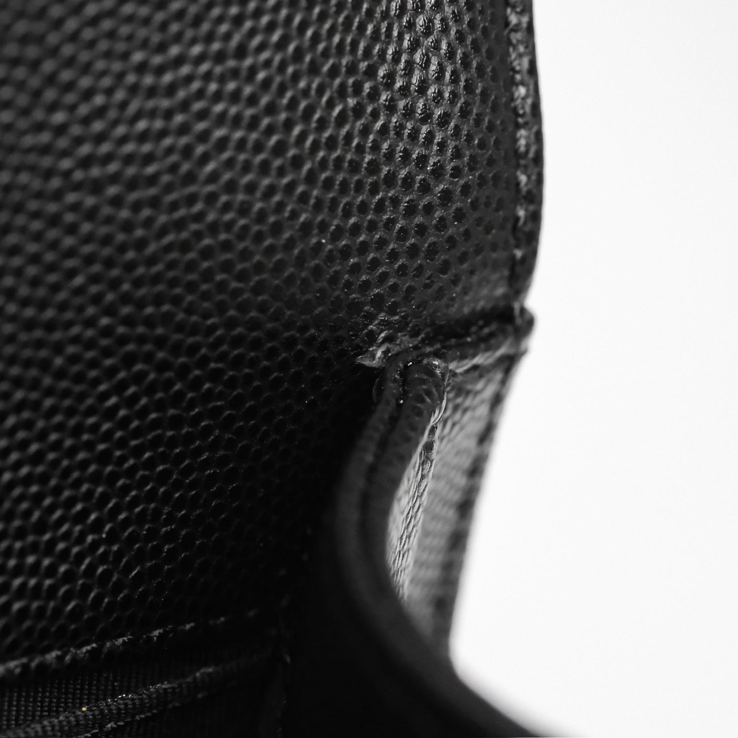 Chanel Medium Boy Quilted Black Caviar Ruthenium Hardware