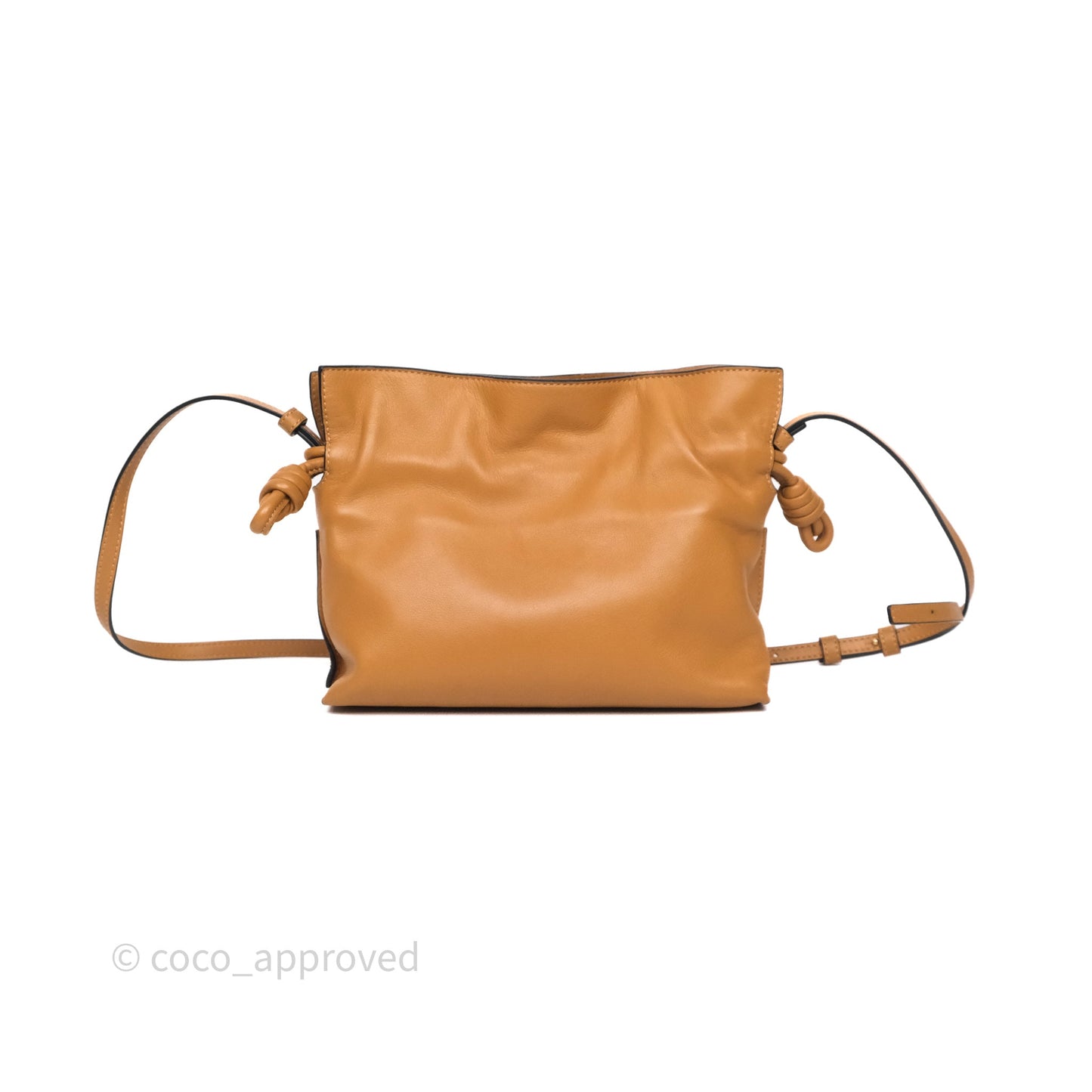 Loewe Mini Flamenco Clutch Nappa Calfskin Warm Desert