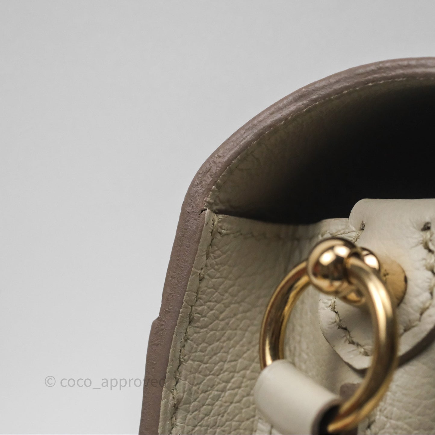 Hermès Roulis Mini 18 Beton 8L Evercolor Permabrass Hardware