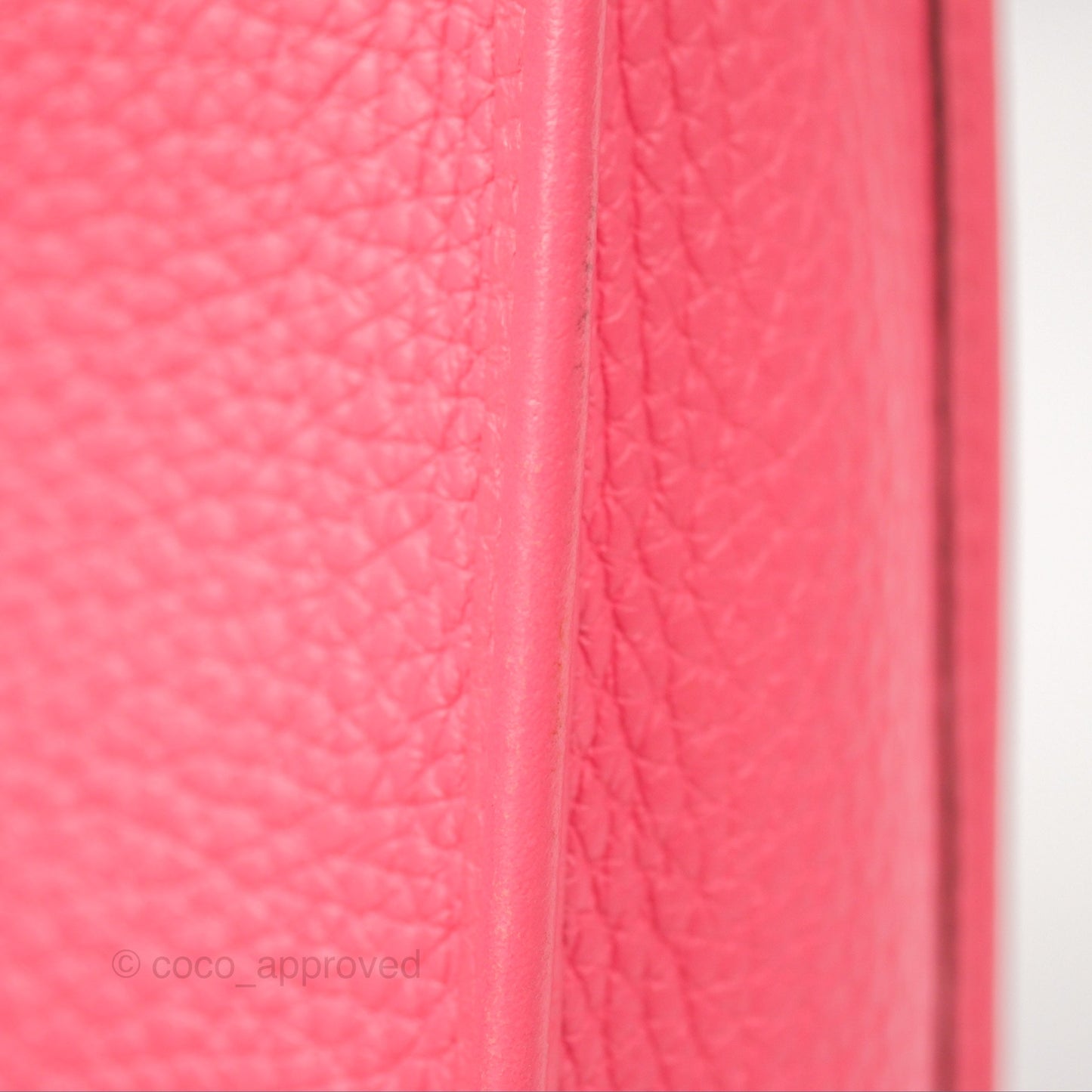 Hermès Mini Evelyne 16 Rose Azalee Clemence Palladium Hardware