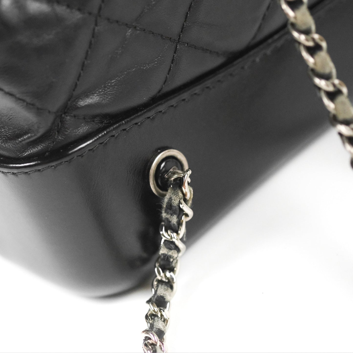 Chanel Medium Gabrielle Backpack Black Aged Calfskin