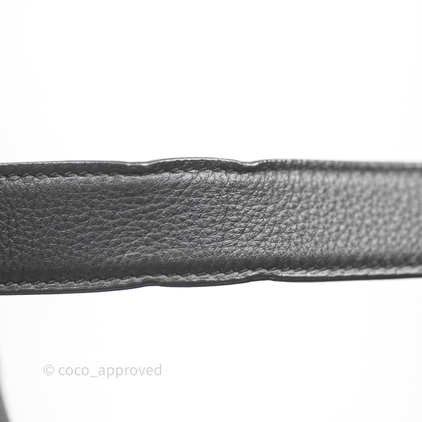 Saint Laurent LE 5 à 7 Supple Small Black Grained Leather Gold Hardware