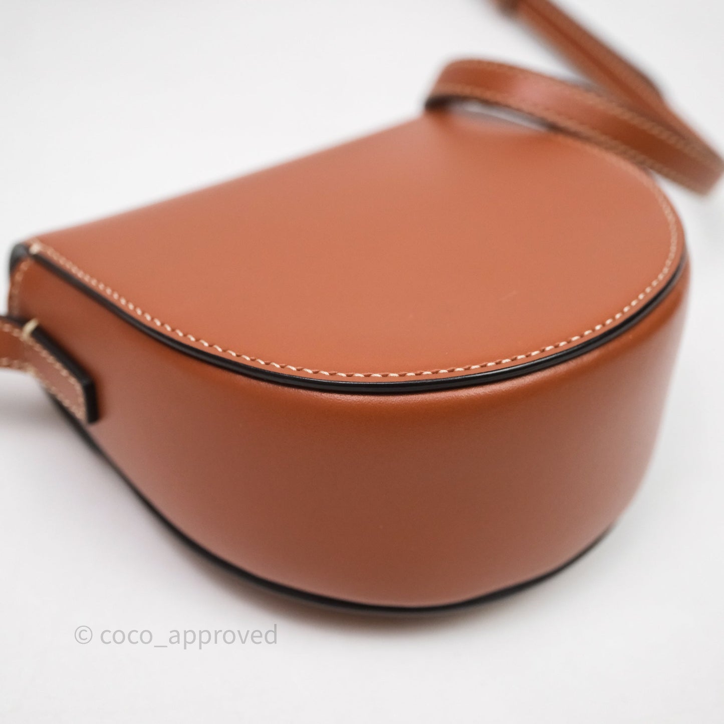 Celine Mini Besace Cuir Triomphe Tan Smooth Calfskin