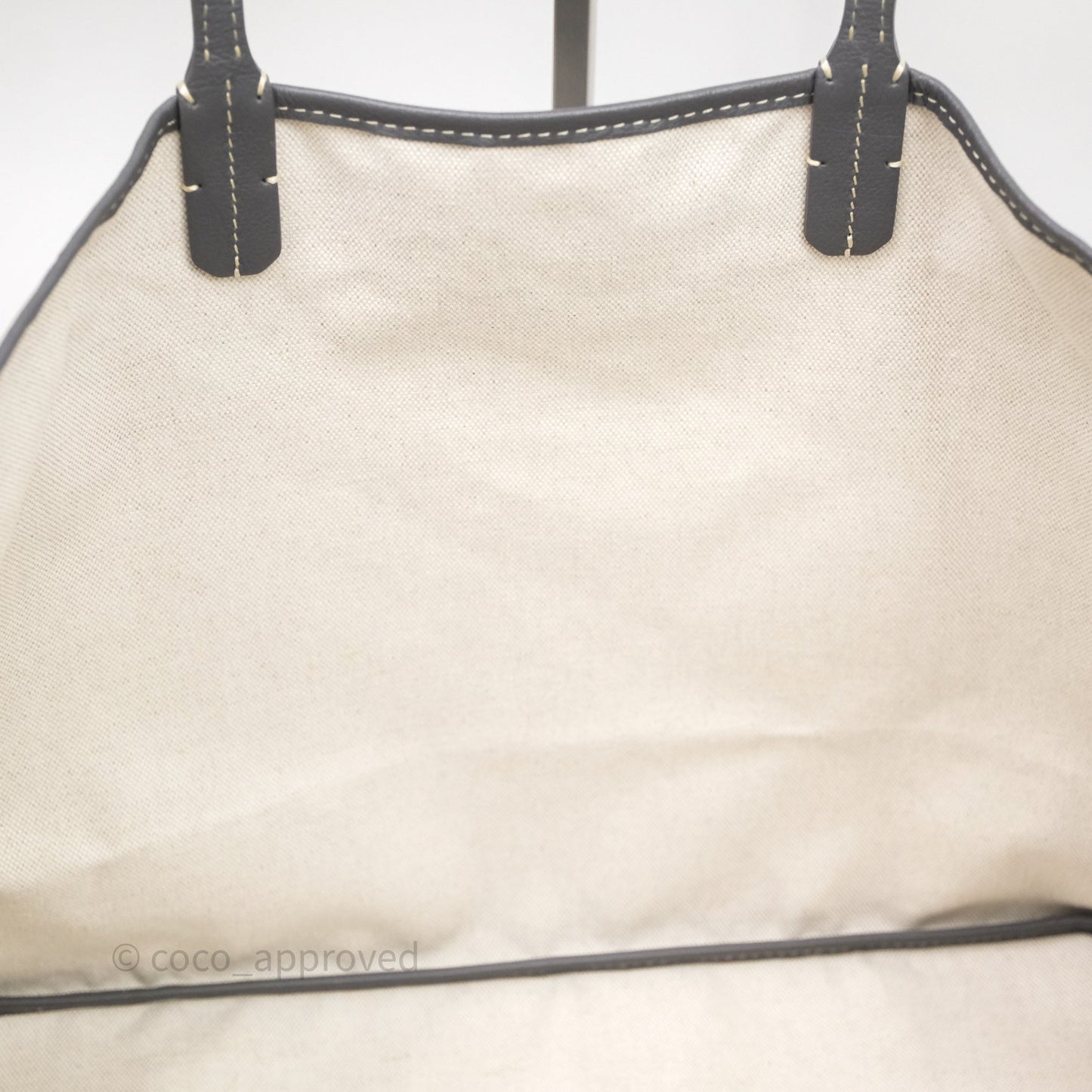 Goyard St Louis Tote PM Grey
