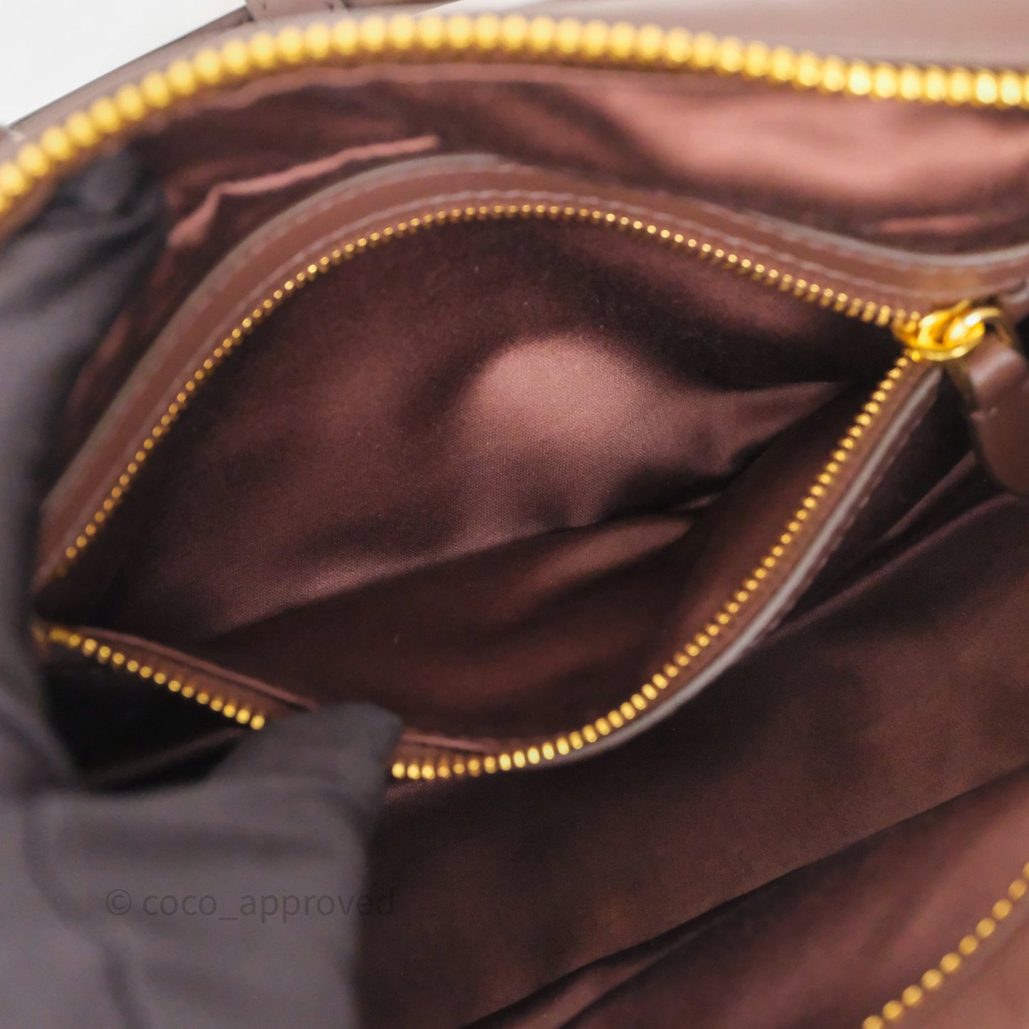 Miu Miu Arcadie Leather Bag Briarwood