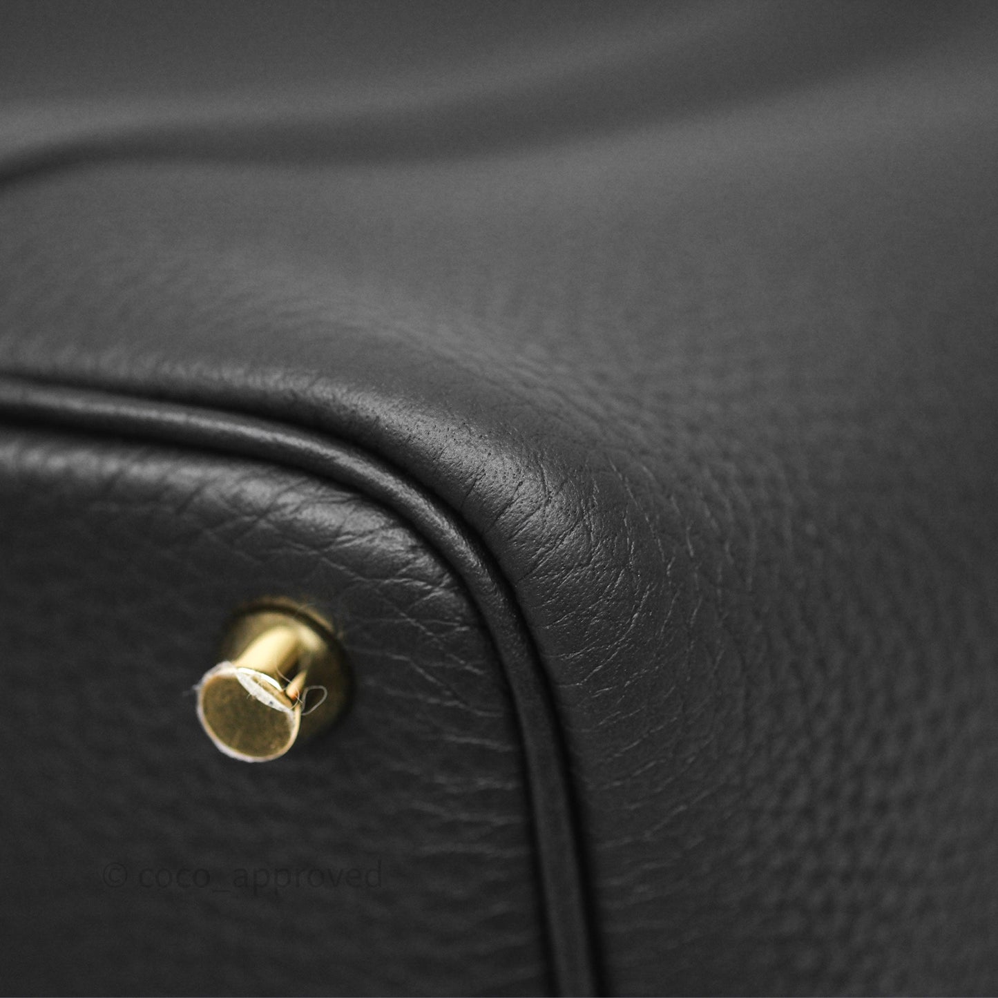 Hermès Picotin Lock 18 Black Noir 89 Taurillon Clemence Gold Hardware