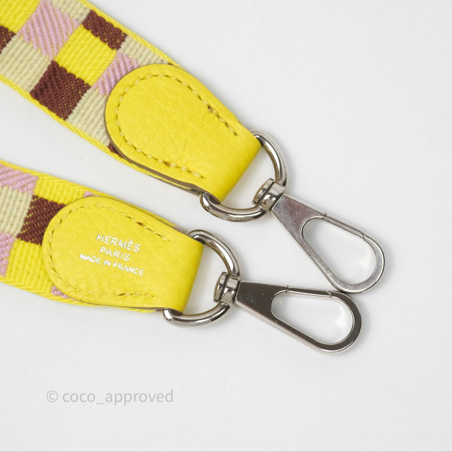 Hermès Mini Evelyne 16 Lime Clemence Palladium Hardware