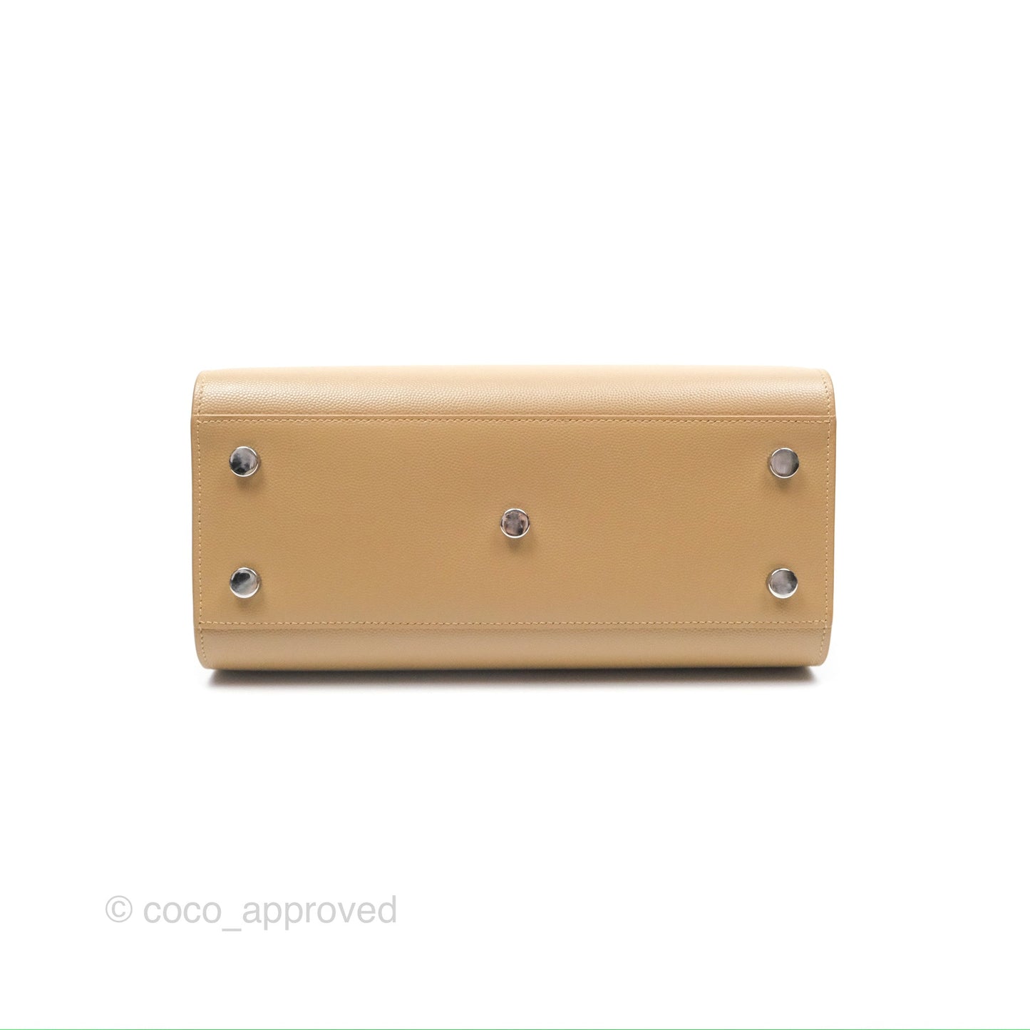 Saint Laurent Baby Classic Sac De Jour Calfskin Beige Silver Hardware