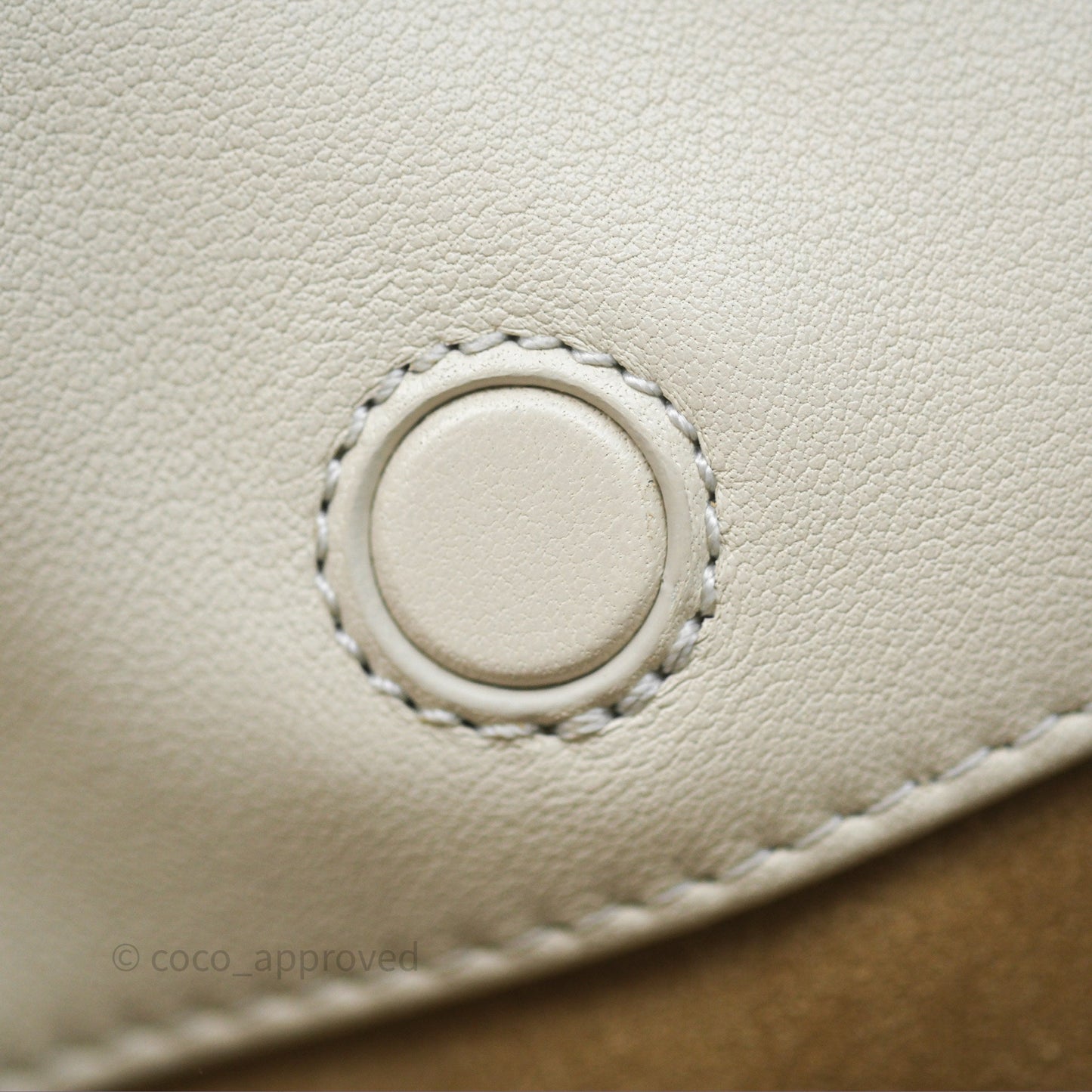 Loewe Medium Flamenco Purse in Mellow Nappa Lambskin Sea Salt