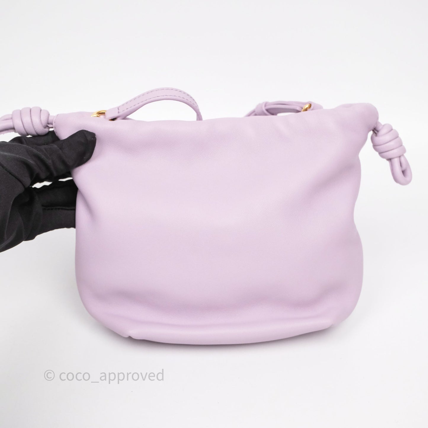 Loewe Mini Flamenco Purse Purple 2024 Lunar New Year Edition