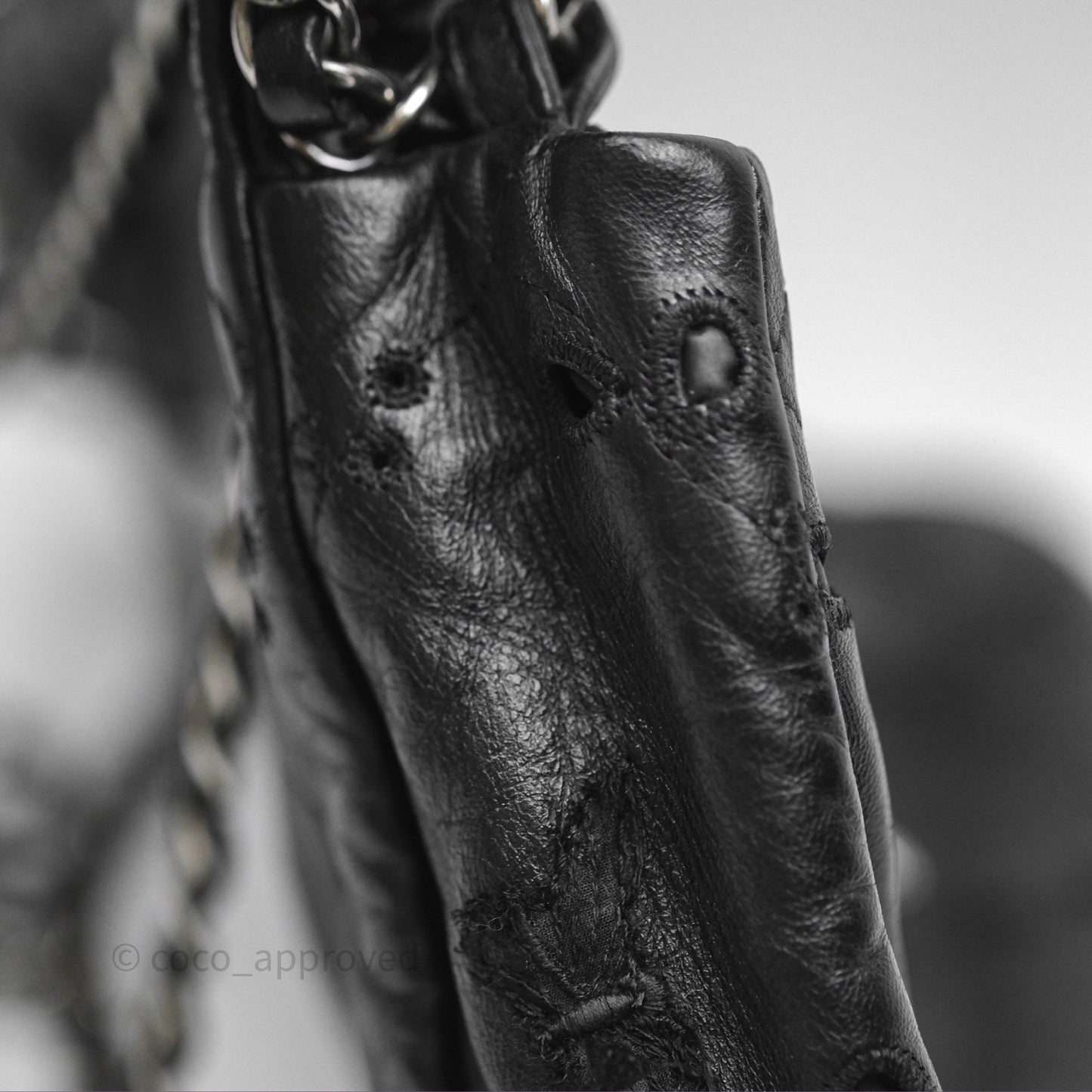 Chanel Embroidered Butterfly Flap Black Lambskin Ruthenium Hardware