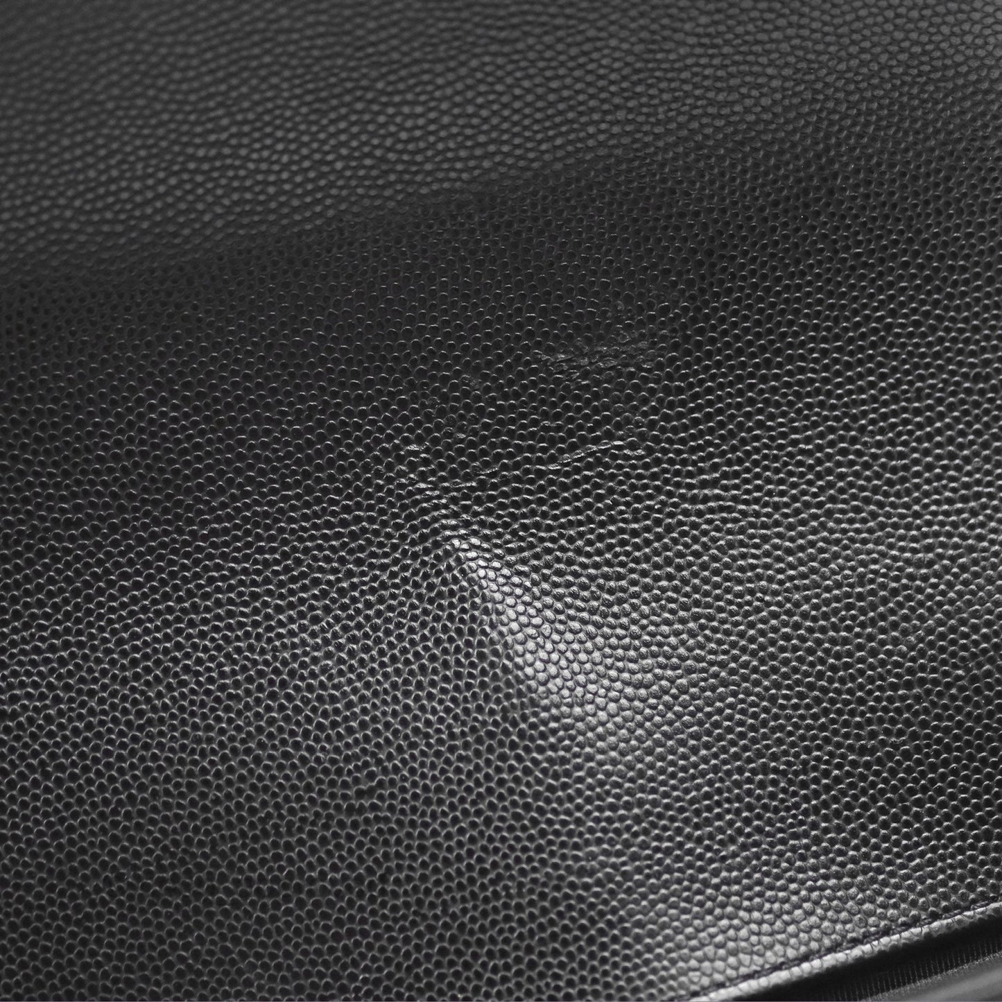 Chanel Quilted Medium Boy Black Caviar Aged Gold Hardware