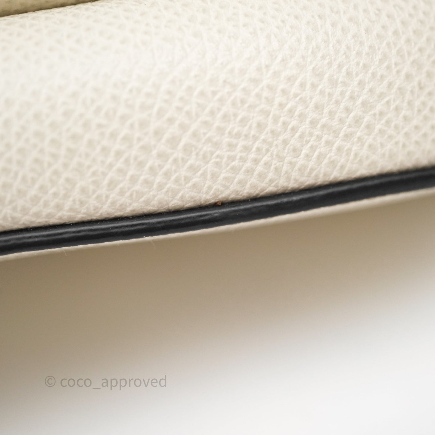 Christian Dior Mini Saddle Bag White Grained Calfskin Gold Hardware