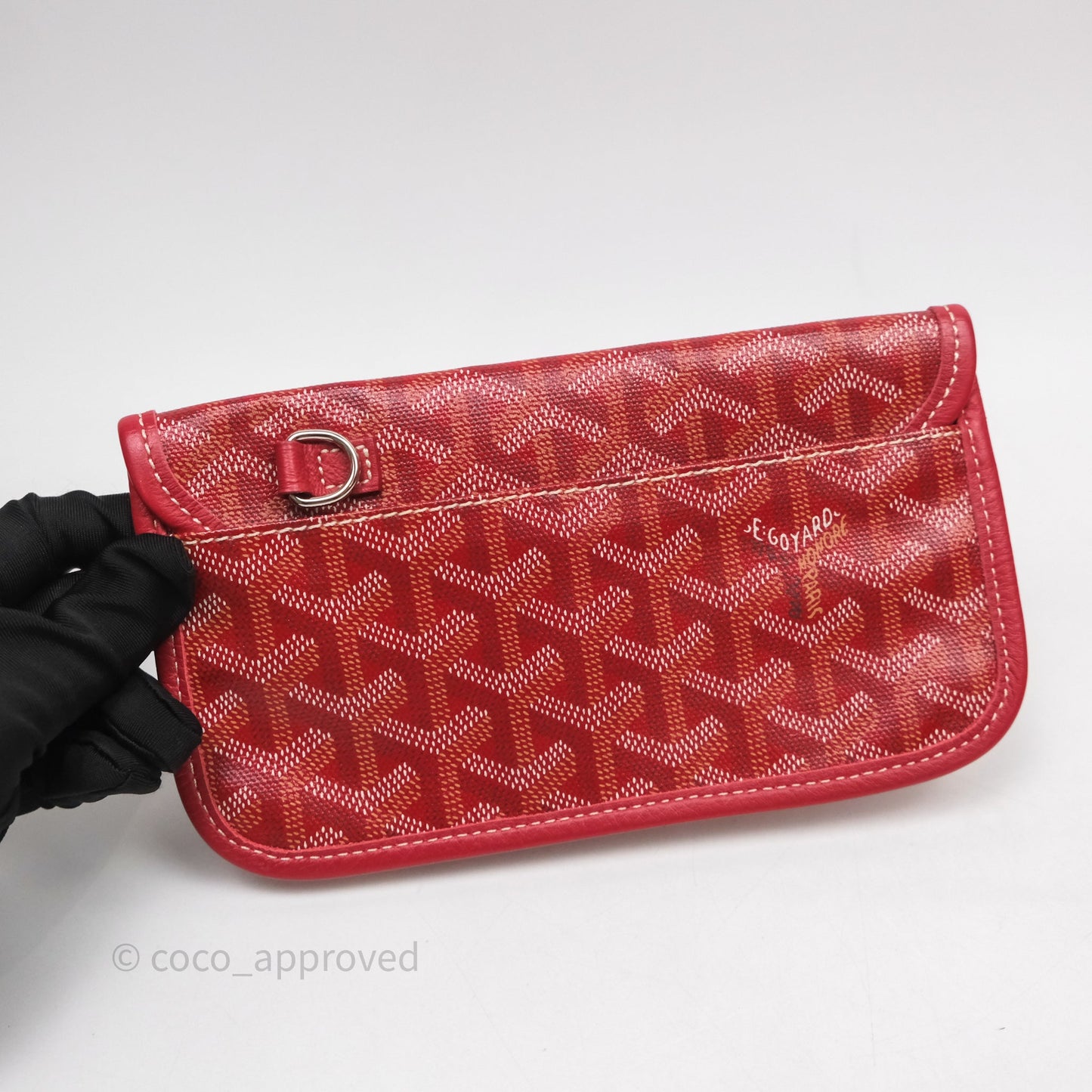 Goyard St Louis Tote GM Red