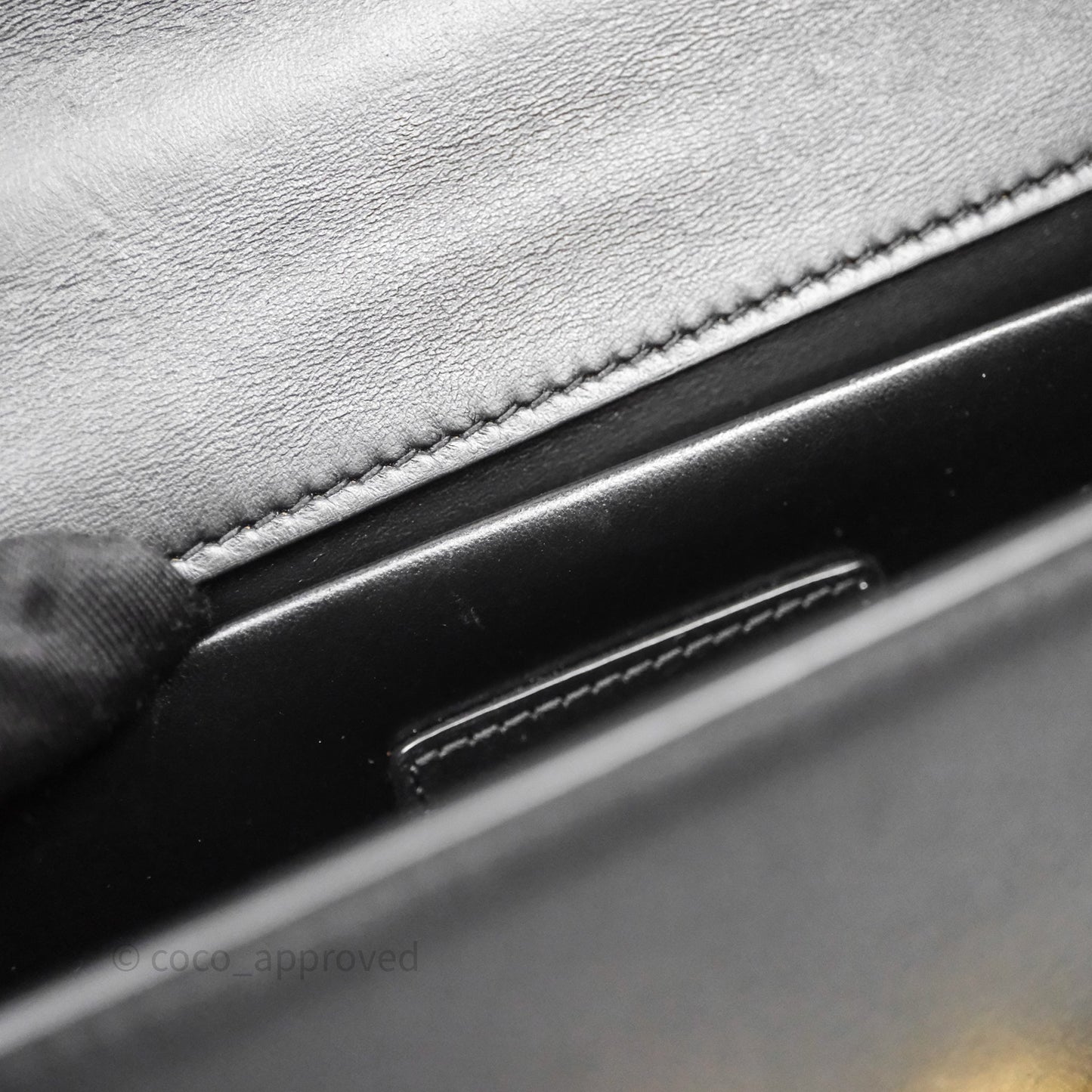 Christian Dior 30 Montaigne East-West Chain Bag Black