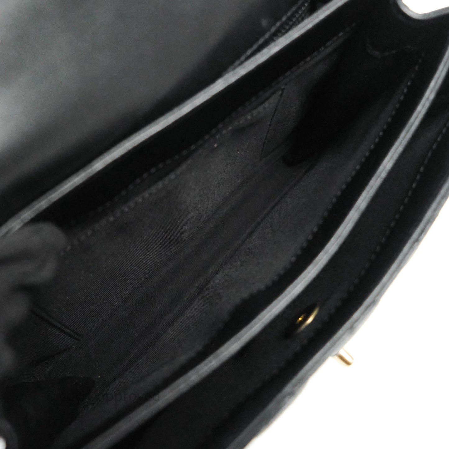 Chanel Coco Vintage Flap Bag Black Lambskin Aged Gold Hardware